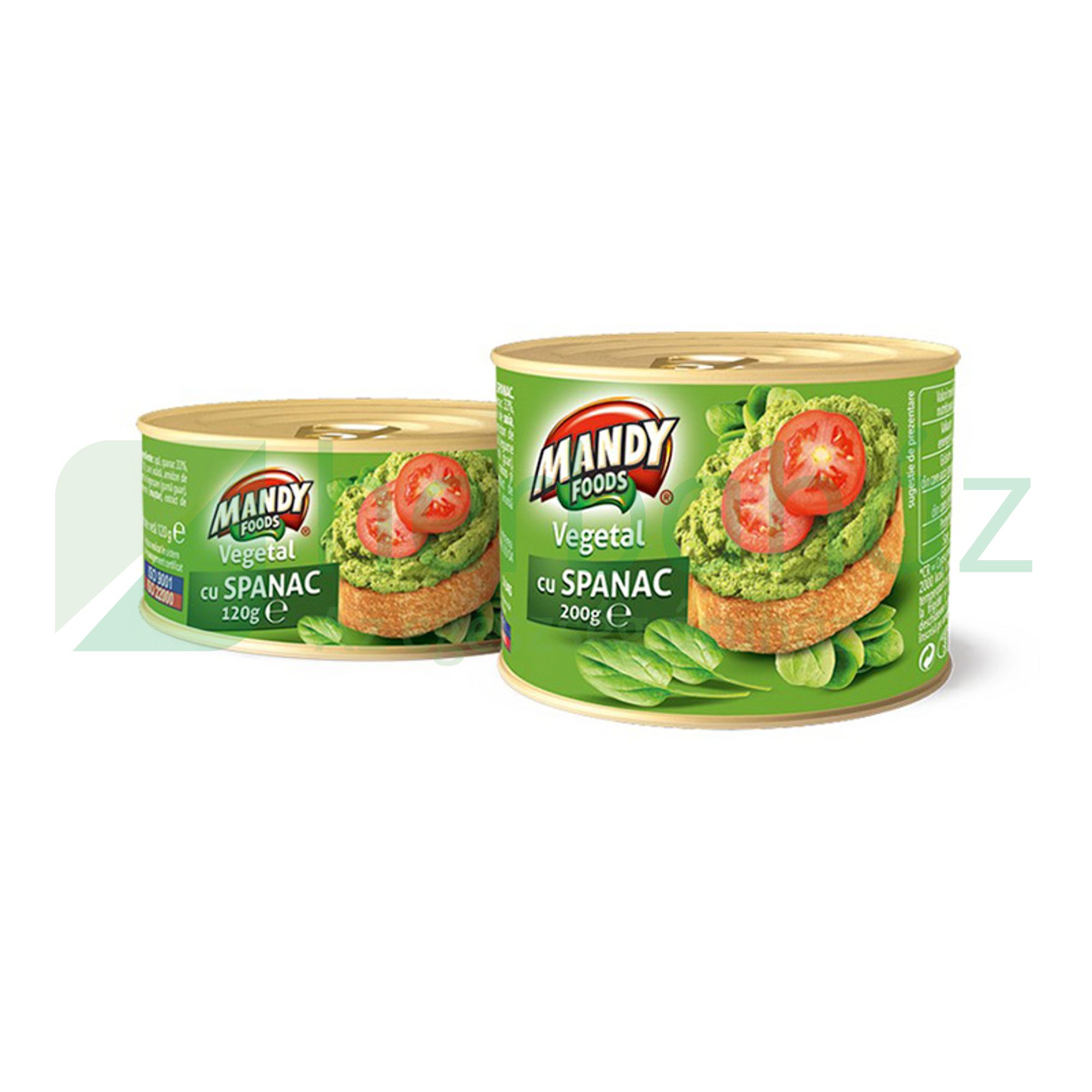 MANDY NÖVÉNYI SPENÓTOS PÁSTÉTOM 120G