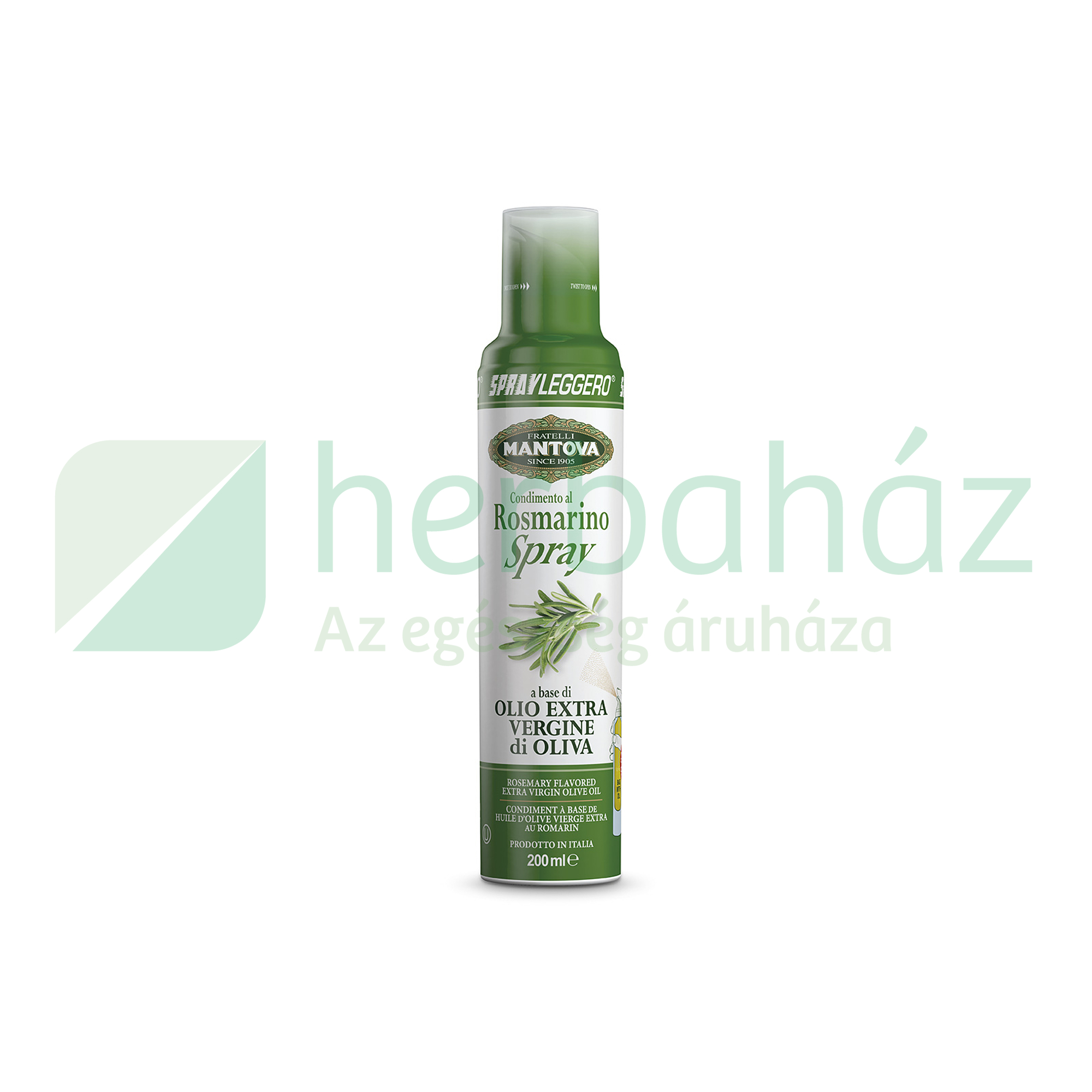 MANTOVA EXTRA SZŰZ OLIVA OLAJ SPRAY ROZMARINGOS 200ML