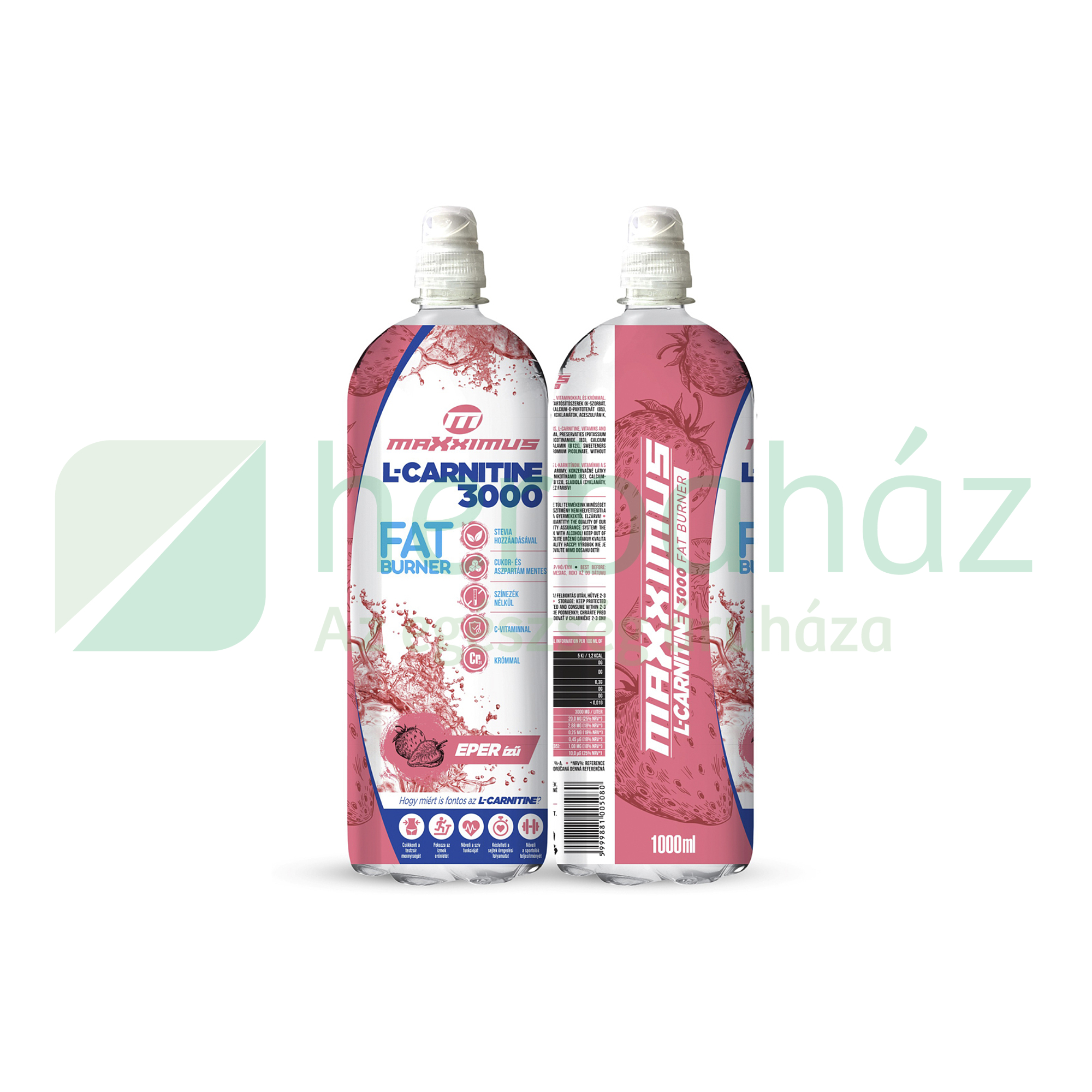 MAXXIMUS L-CARNITINE 3000 EPER 1000ML DRS+50FT BETÉTDÍJ