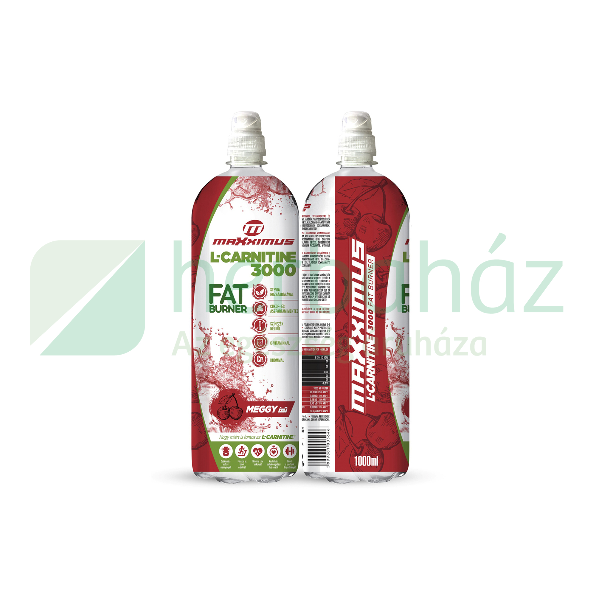 MAXXIMUS L-CARNITINE 3000 MEGGY 1000ML DRS+50FT BETÉTDÍJ