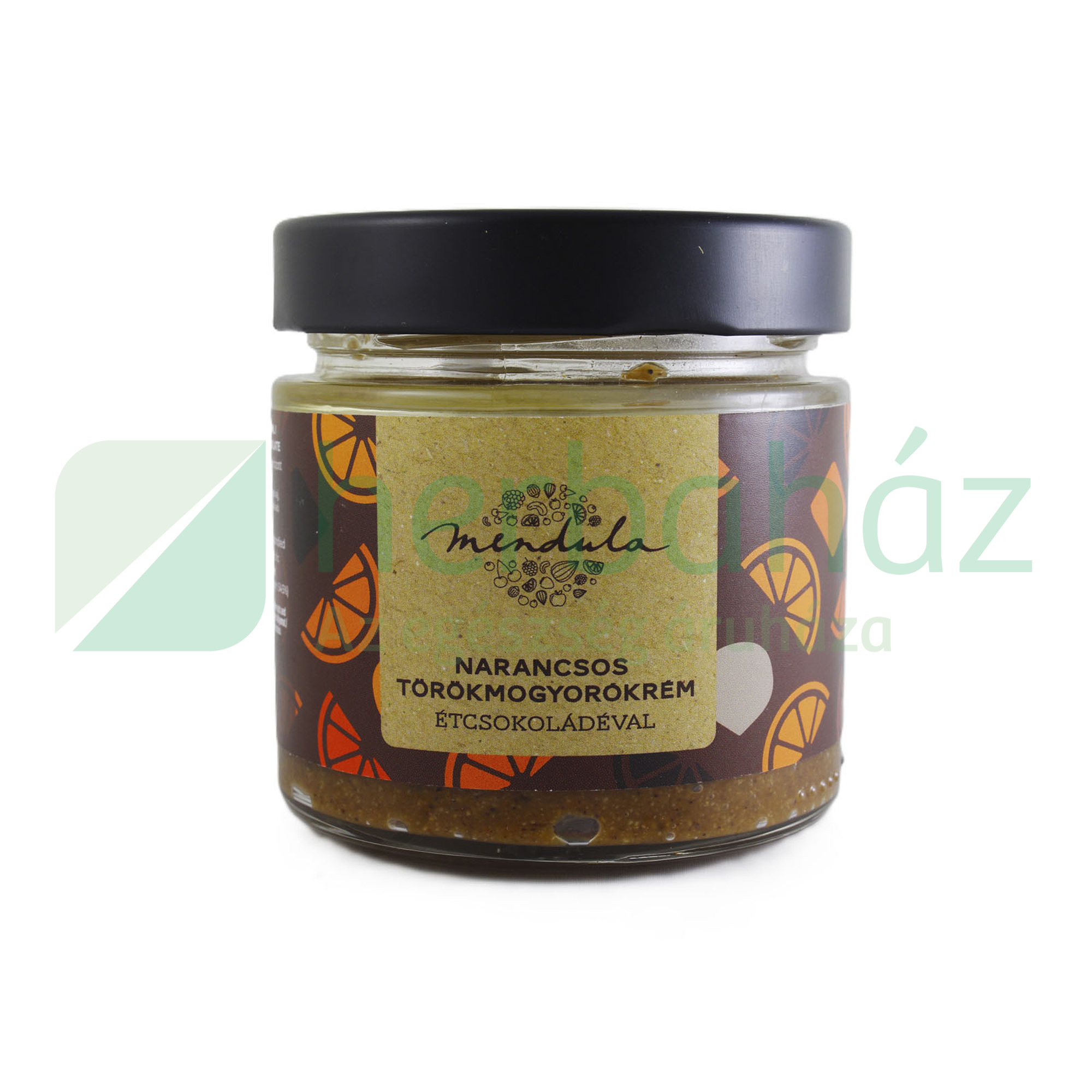 MENDULA NARANCSOS TÖRÖKMOGYORÓKRÉM ÉTCSOKOLÁDÉVAL 180G