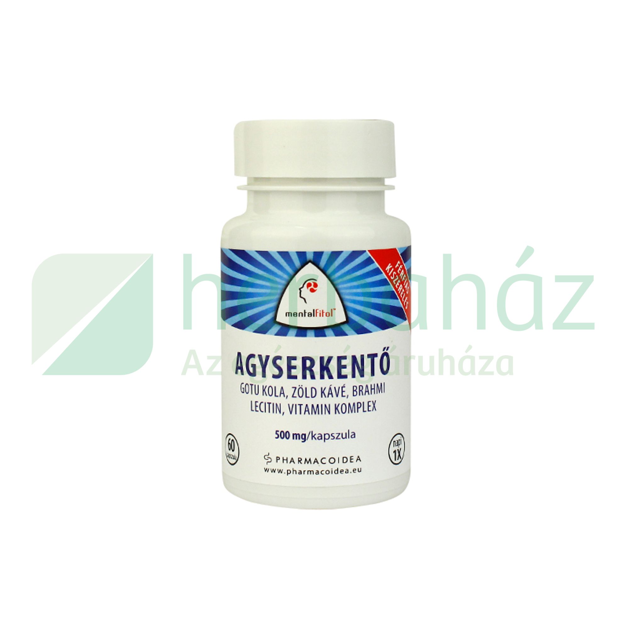 PHARMACOIDEA MENTALFITOL AGYSERKENTŐ -EXTRA KISZERELÉS 60DB