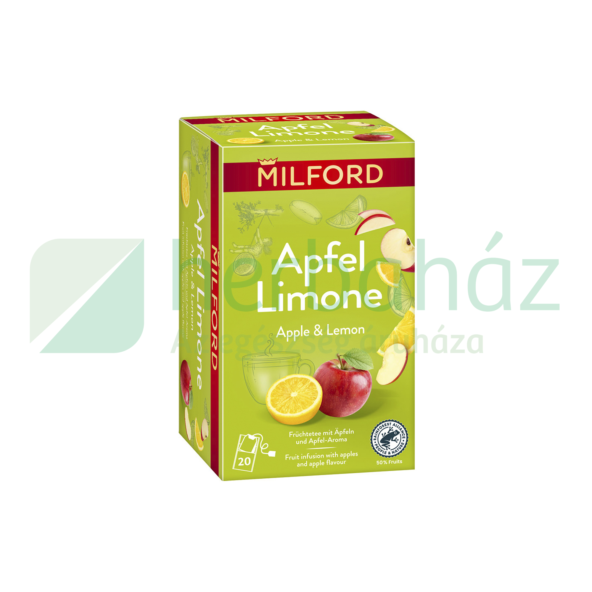 MILFORD GYÜMÖLCSTEA ALMA-CITROM FILTERES 20DB
