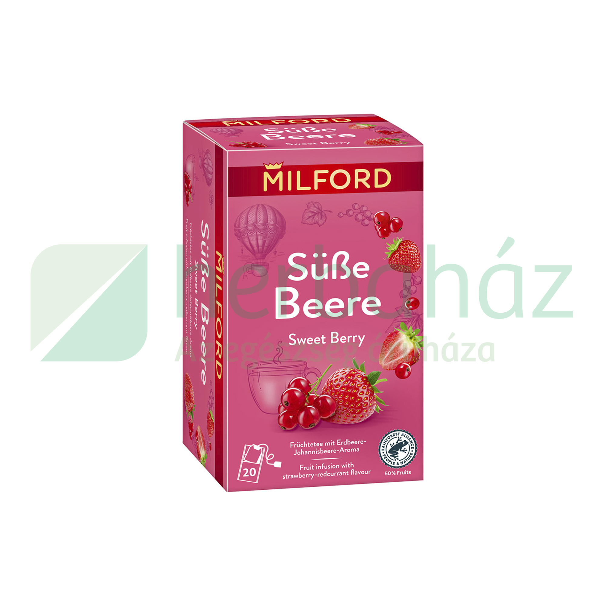 MILFORD GYÜMÖLCSTEA FÖLDIEPER-RIBIZLI FILTERES 20DB