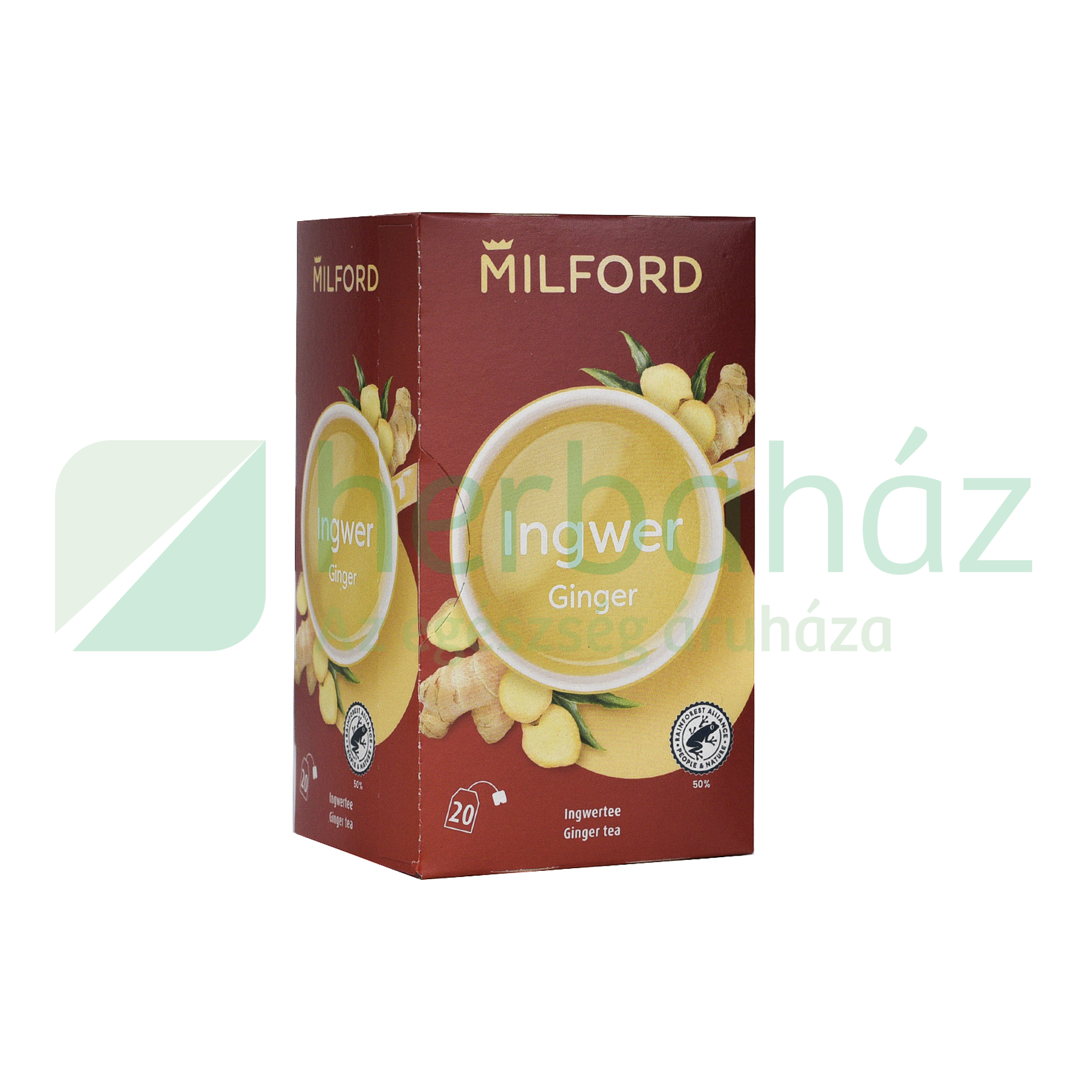 MILFORD TEA FILTERES GYÖMBÉR 20DB