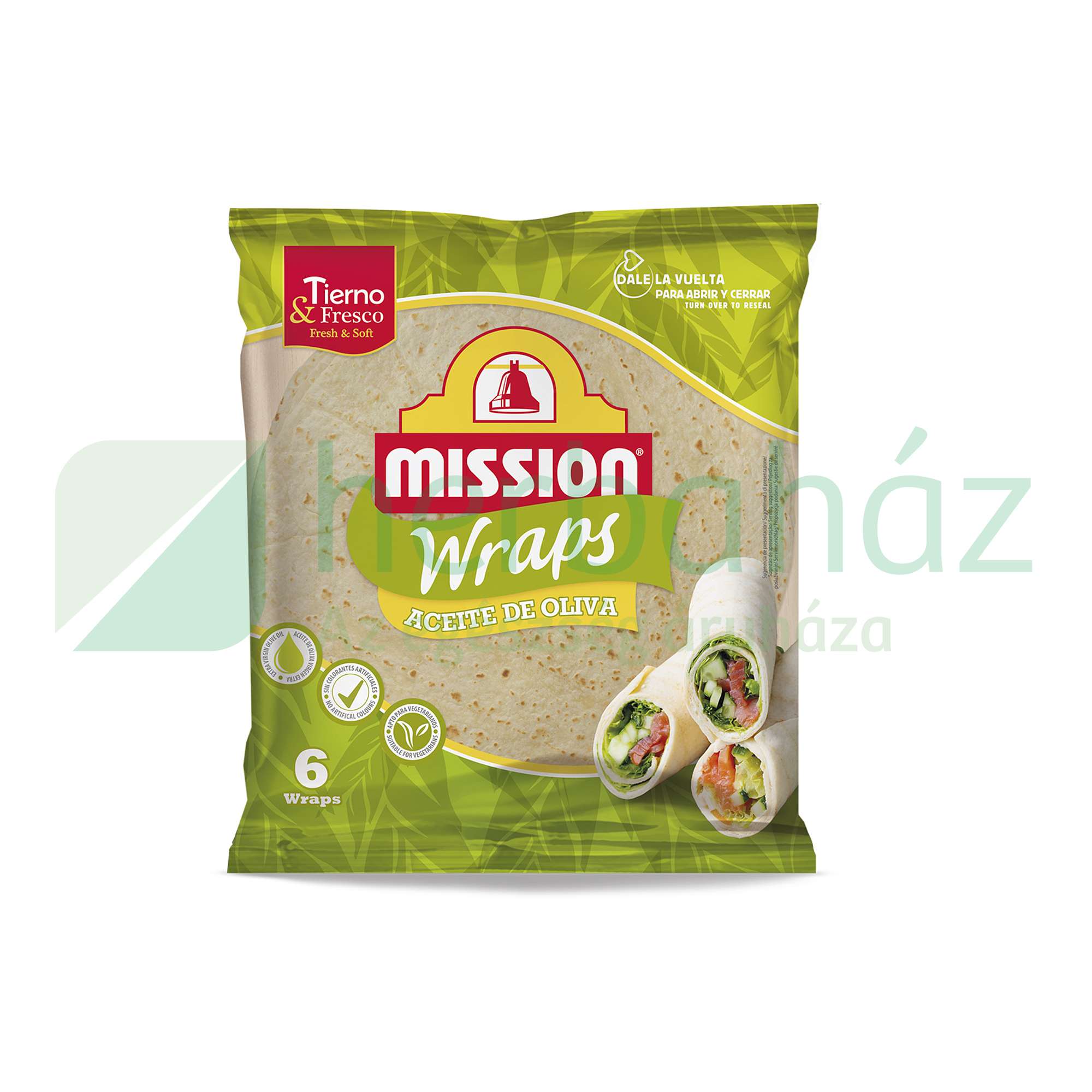 MISSION OLIVÁS TORTILLA WRAP 370G