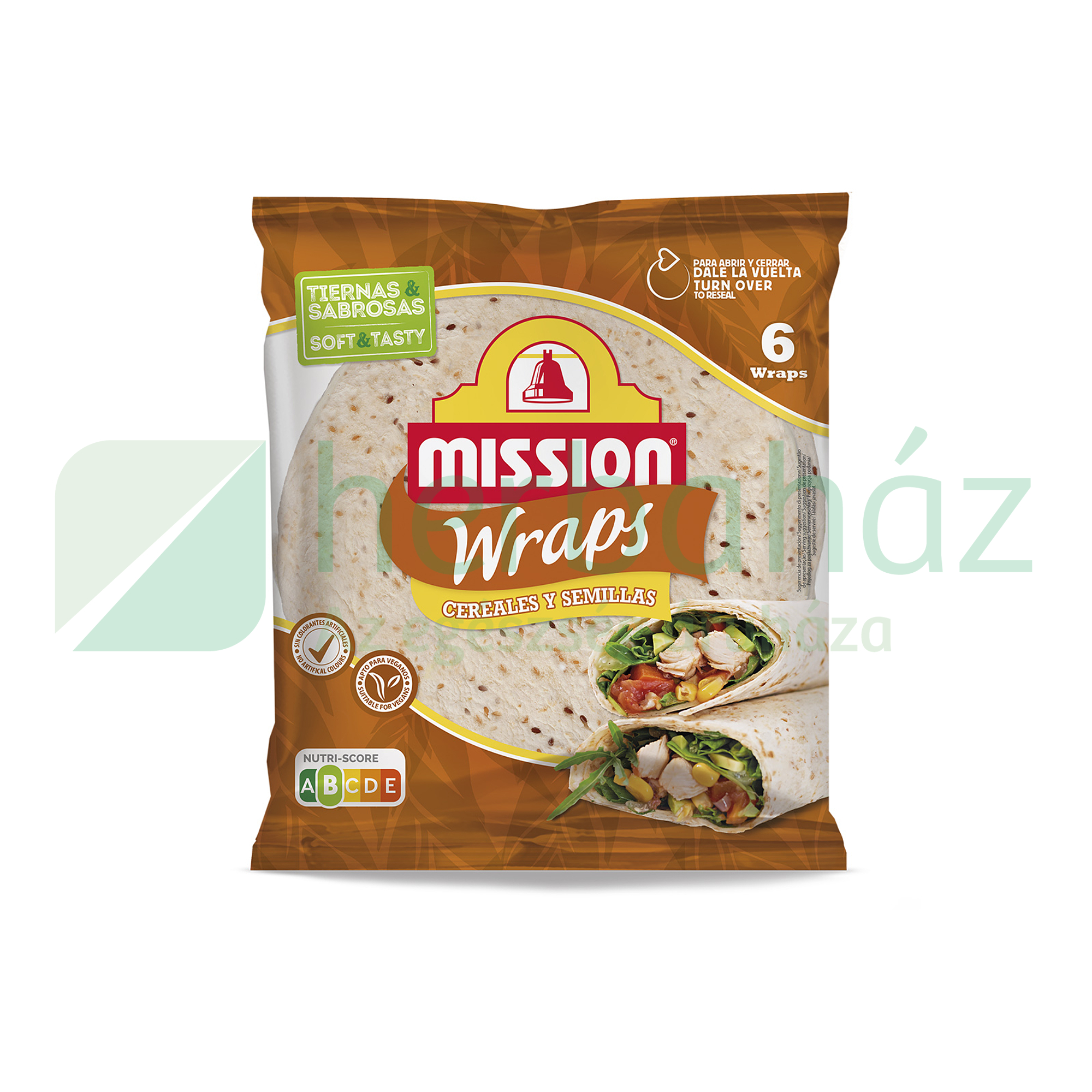 MISSION SOKMAGVAS TORTILLA WRAP 370G