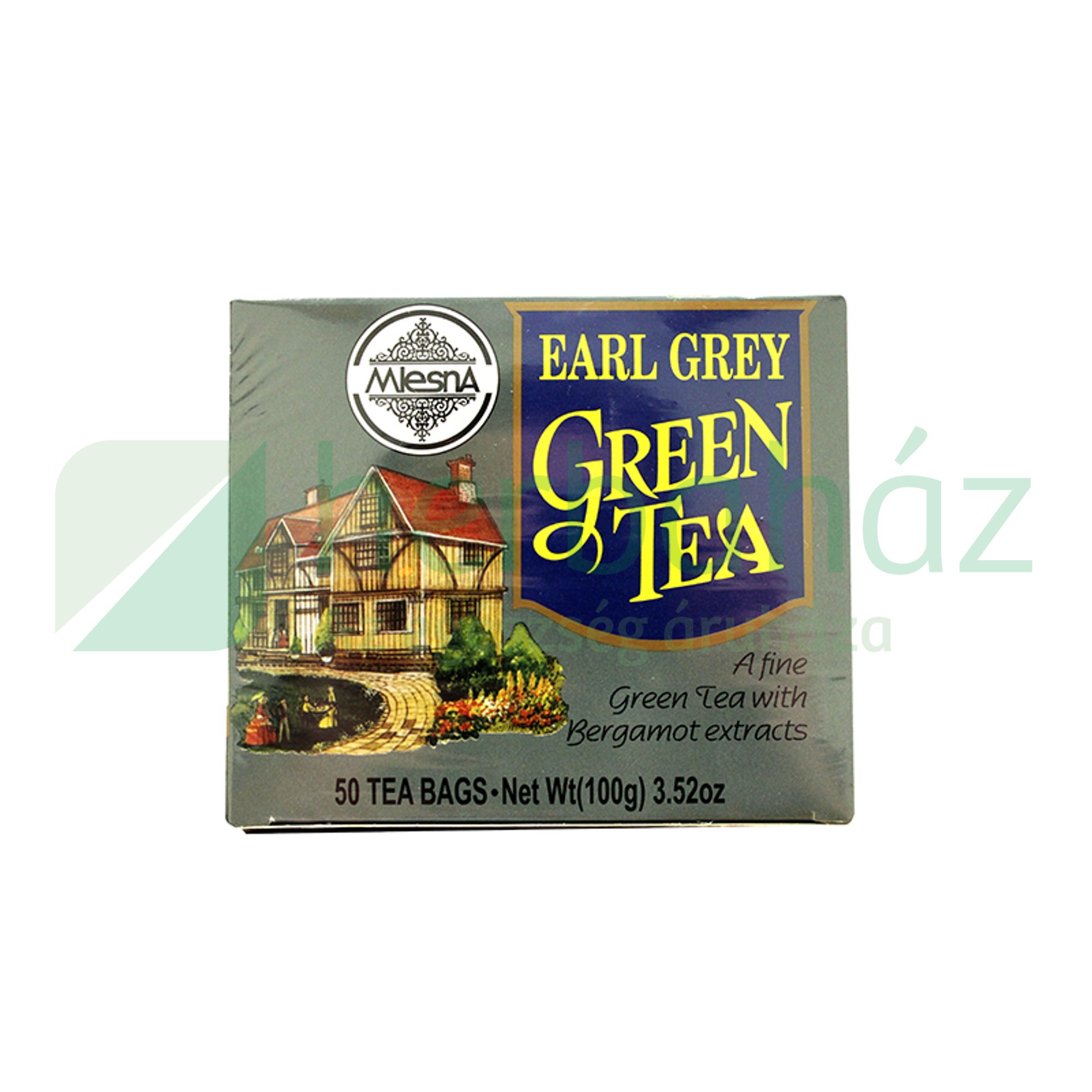 MLESNA ZÖLD TEA EARL GREY 50DB