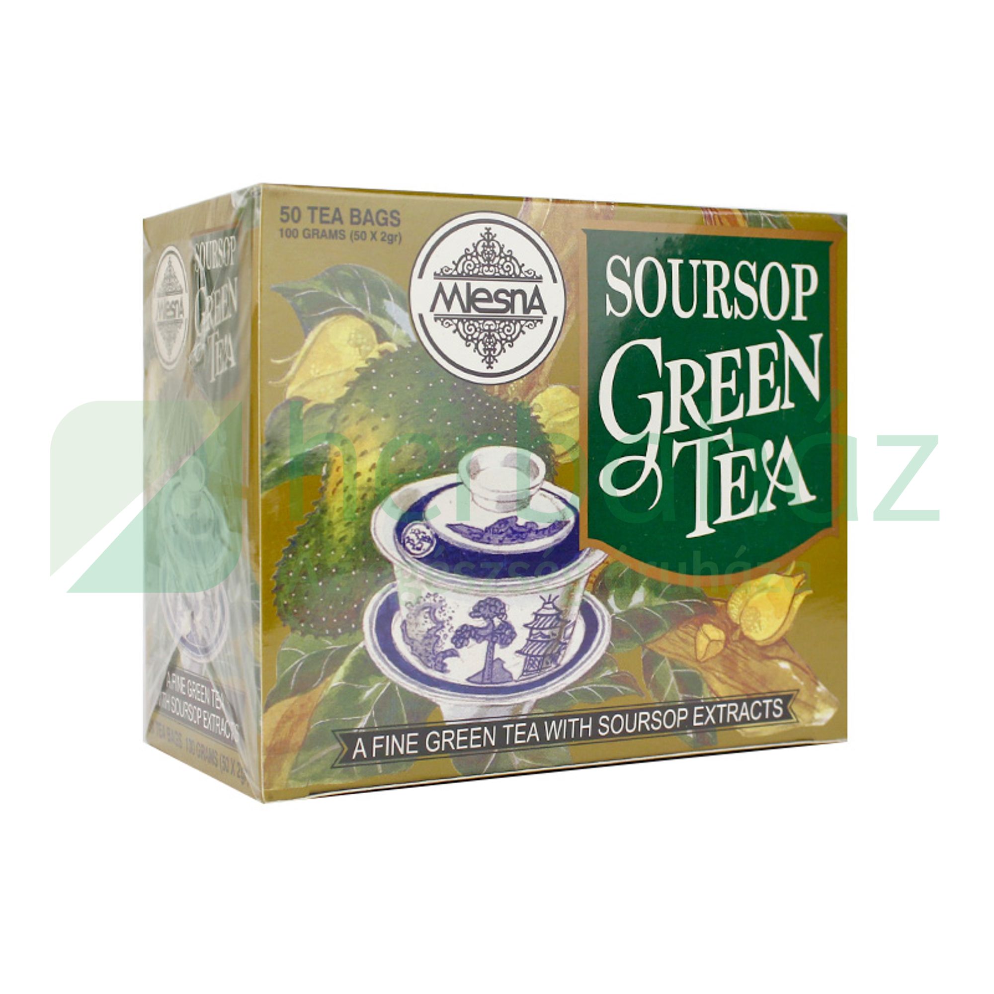 MLESNA ZÖLD TEA SOURSOP 50DB