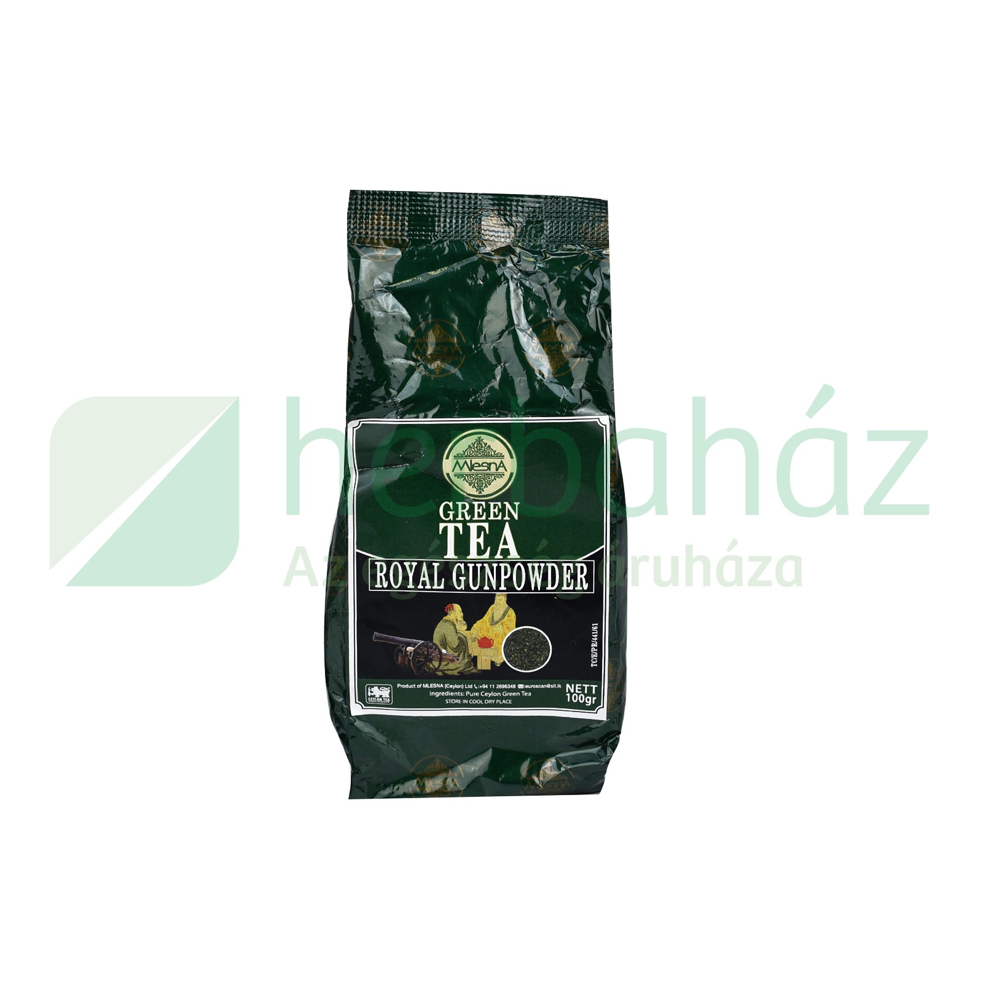 MLESNA ZÖLD TEA SZÁLAS 100G