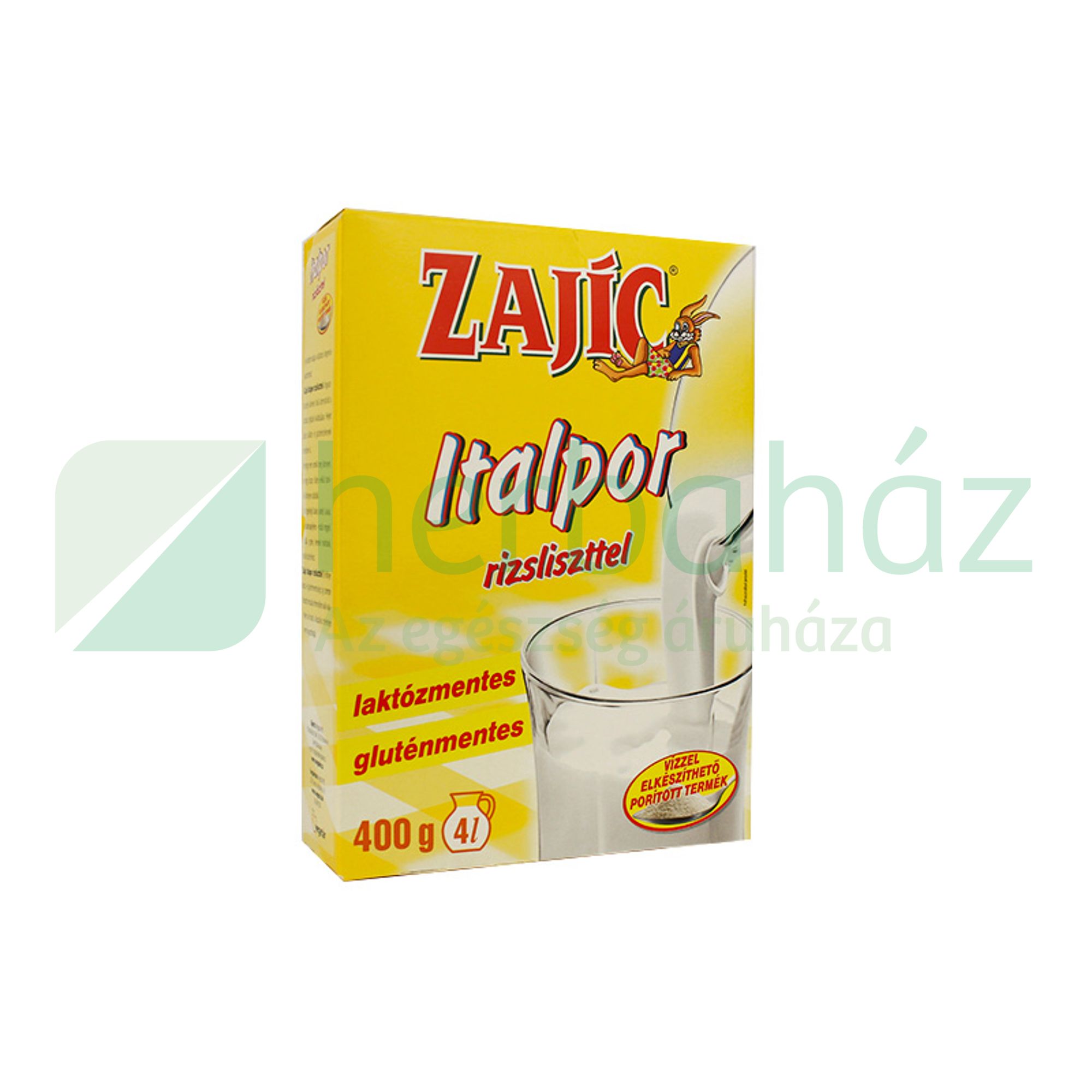 ZAJIC ITALPOR RIZSLISZTTEL 400G
