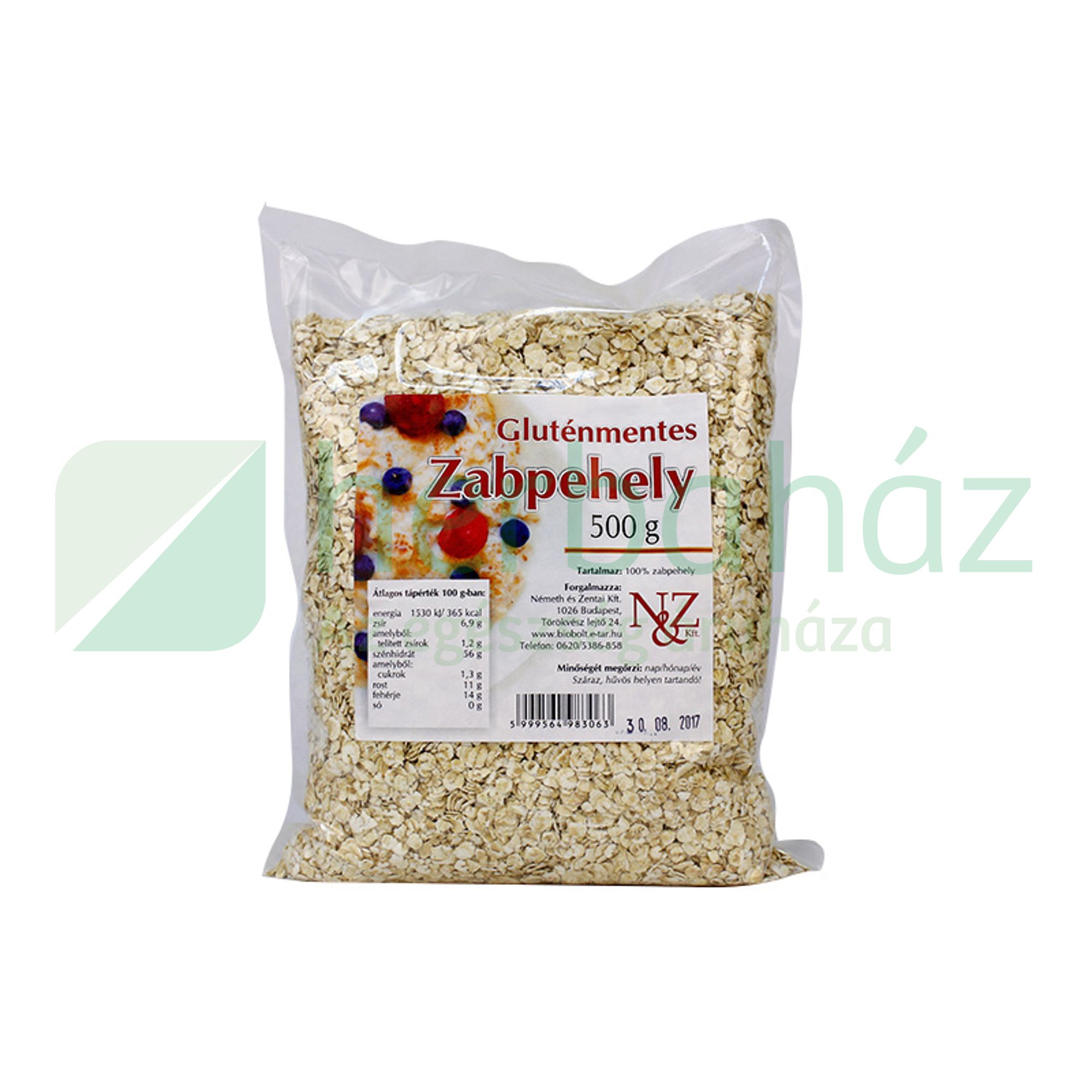 N&Z GLUTÉNMENTES ZABPEHELY 500G
