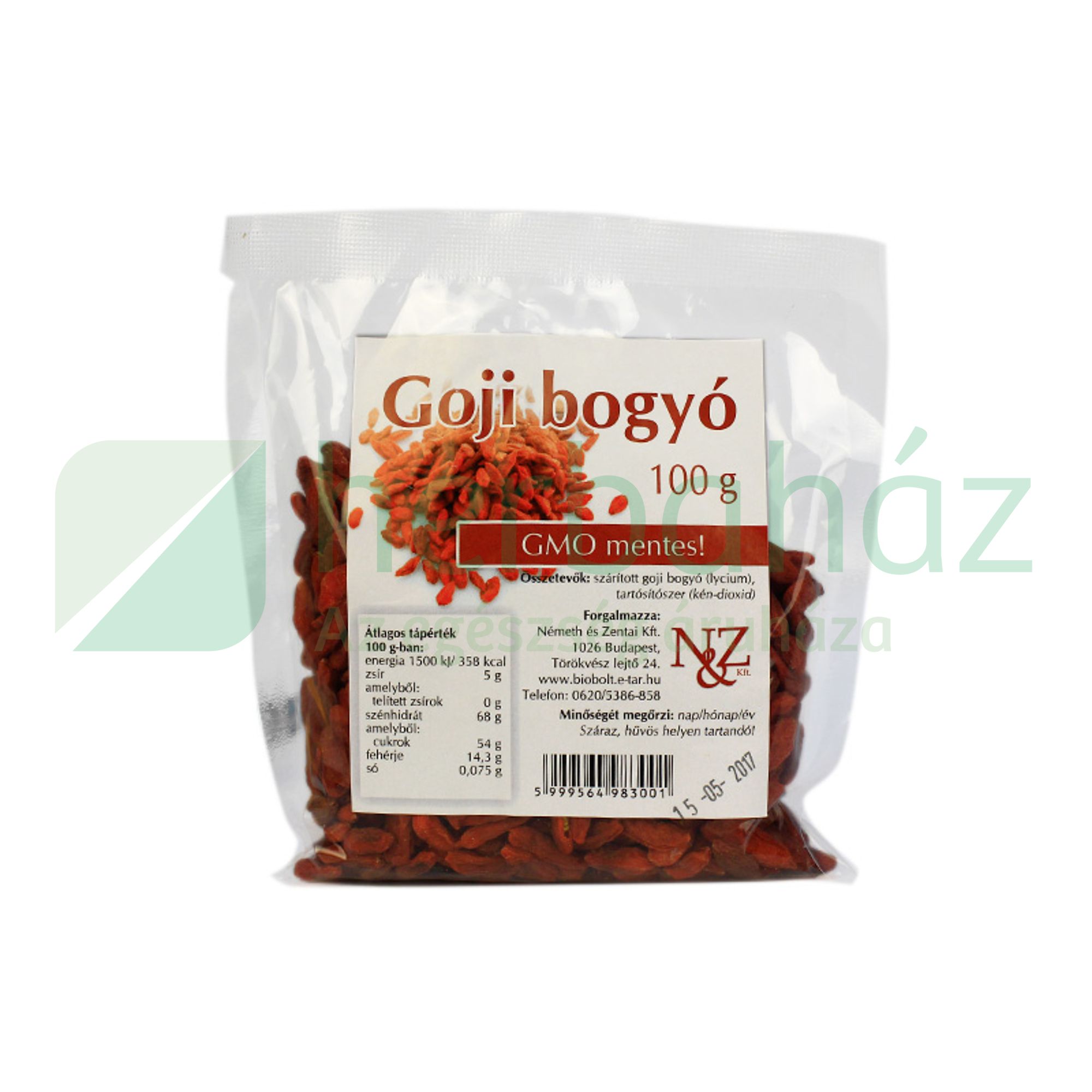 N&Z GOJI BOGYÓ 100G