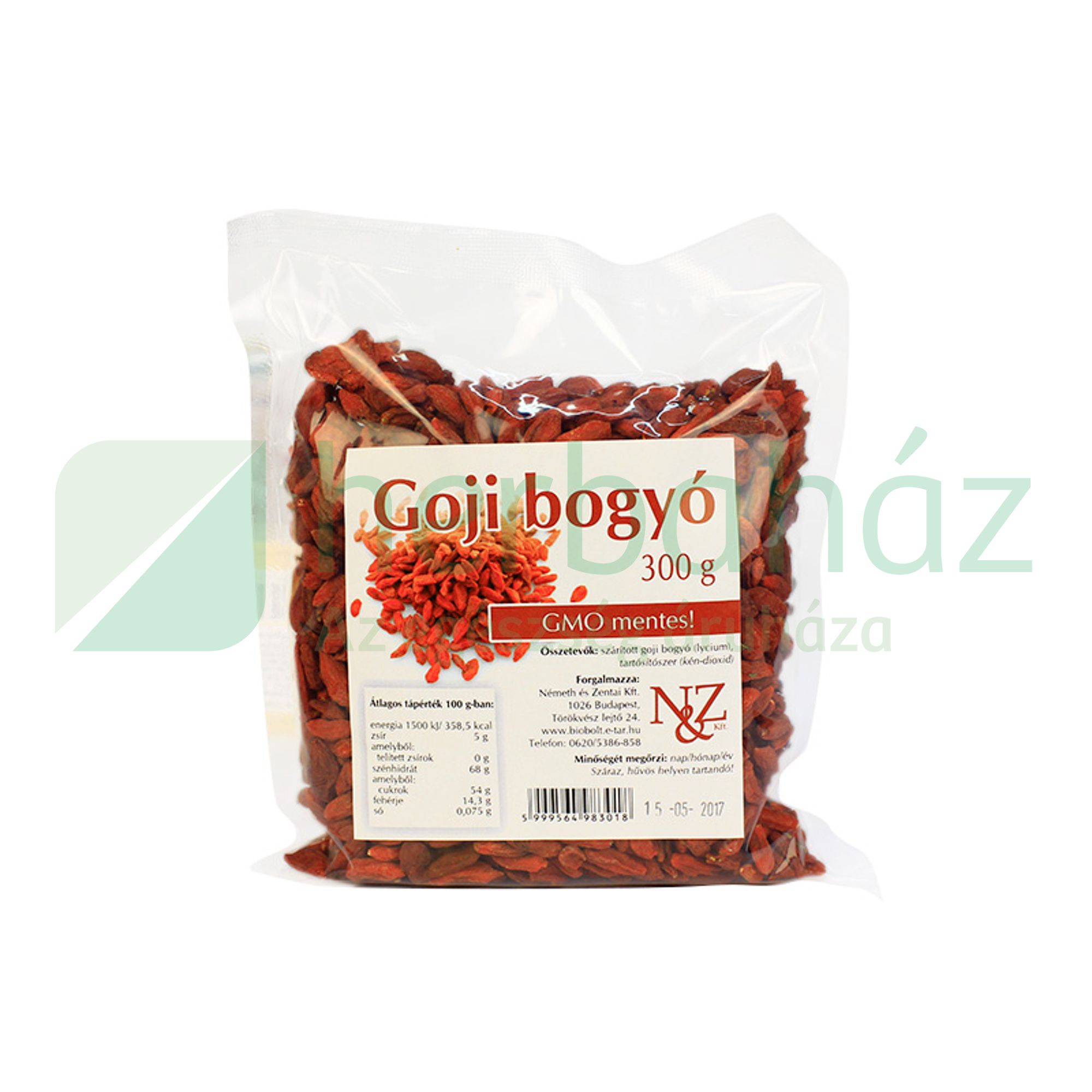 N ÉS Z GOJI BOGYÓ 300G