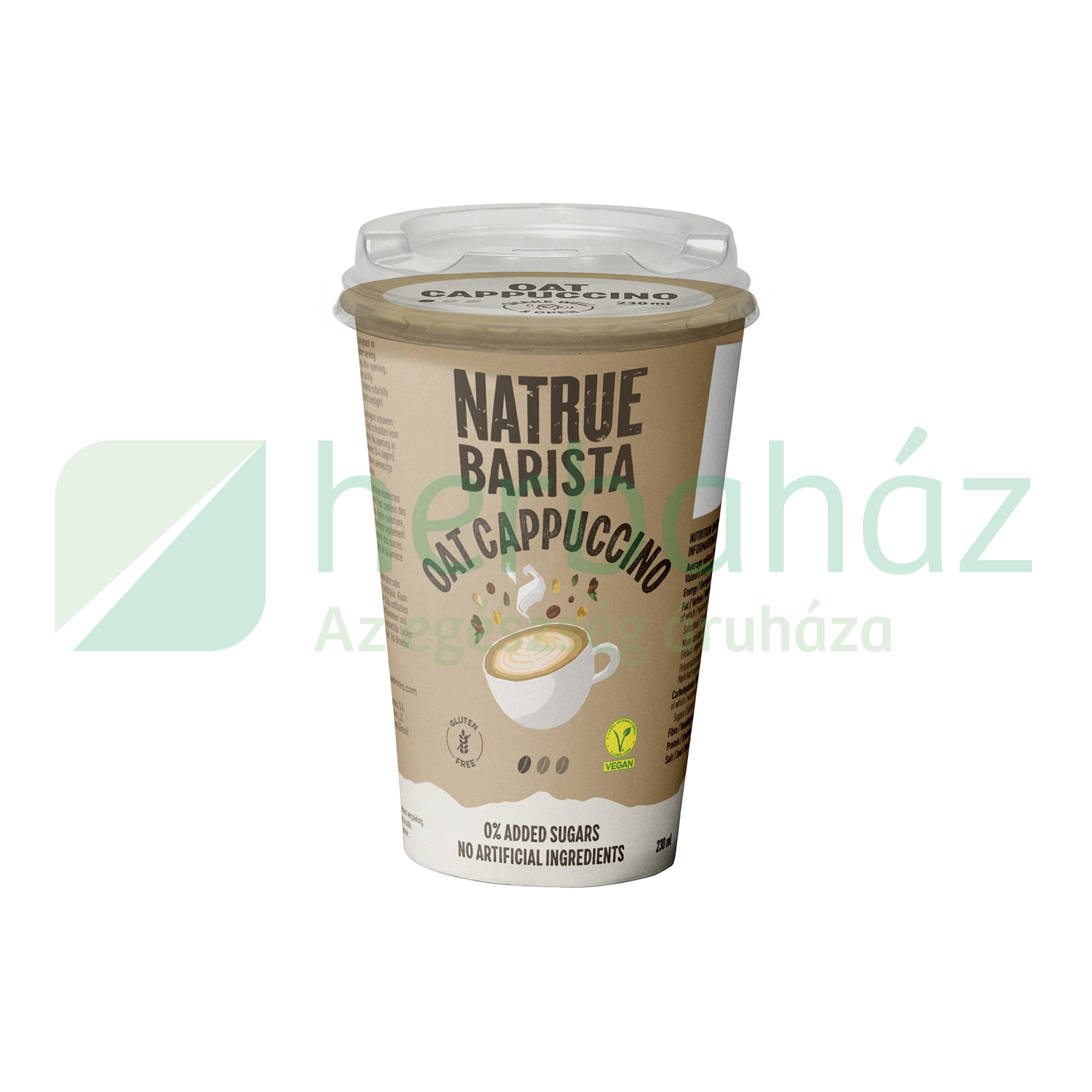 NATRUE BARISTA CAPPUCCINO ZABALAPU ITAL KÁVÉKIVONATTAL UHT 230ML