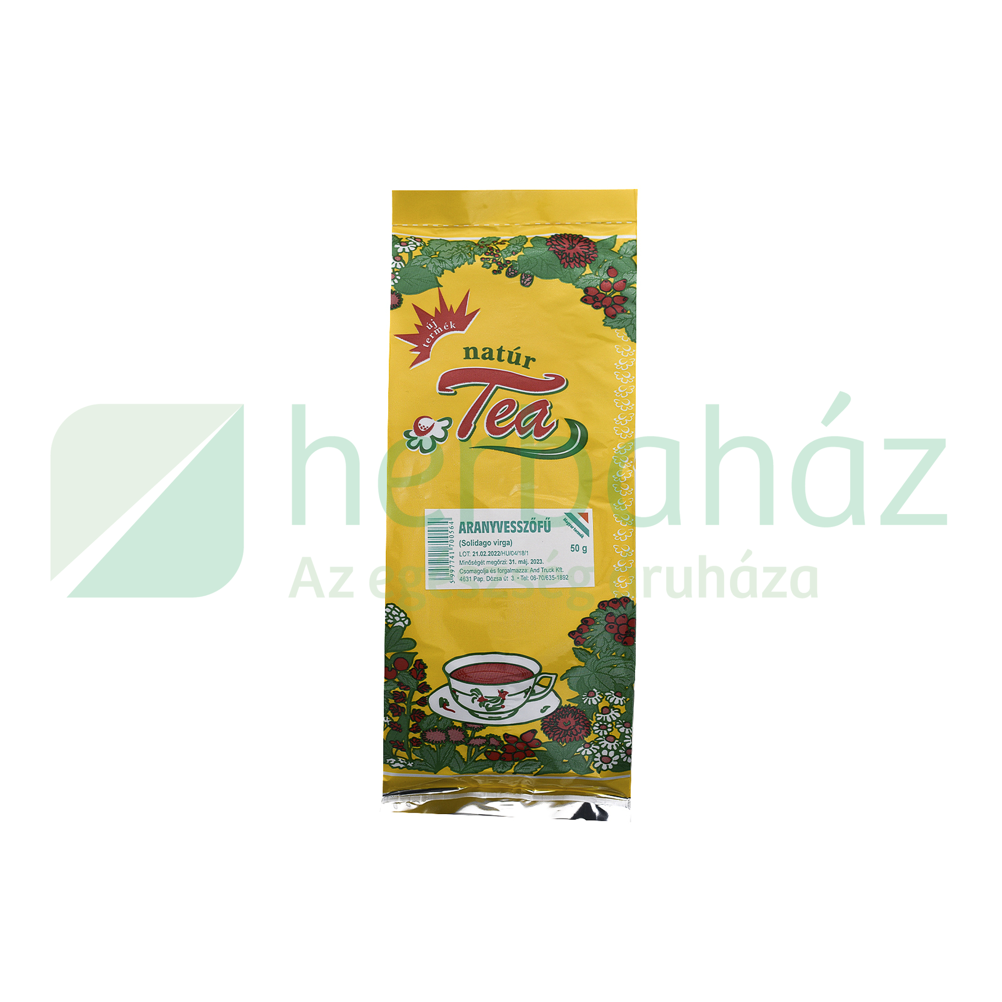 NATÚR ARANYVESSZŐFŰ TEA 50G