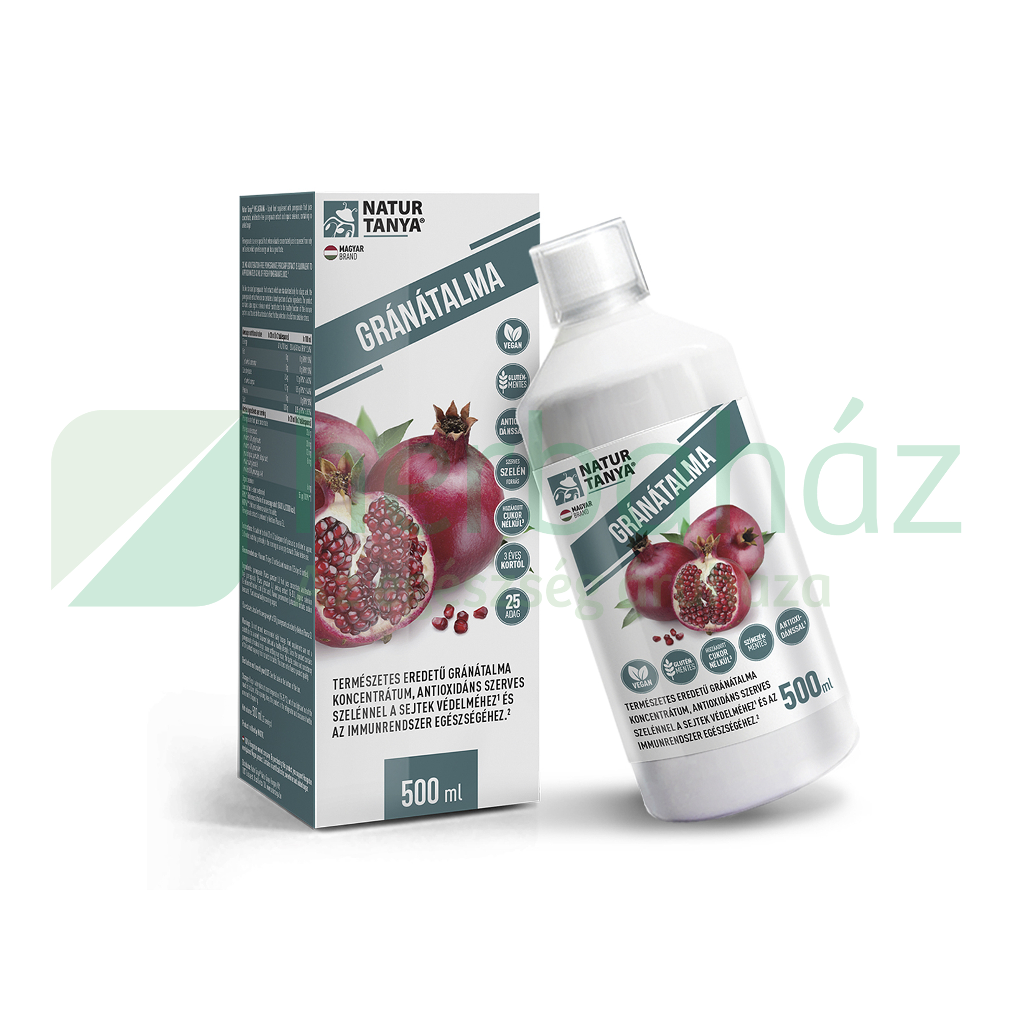 NATUR TANYA GRÁNÁTALMA KONCENTRÁTUM 500ML