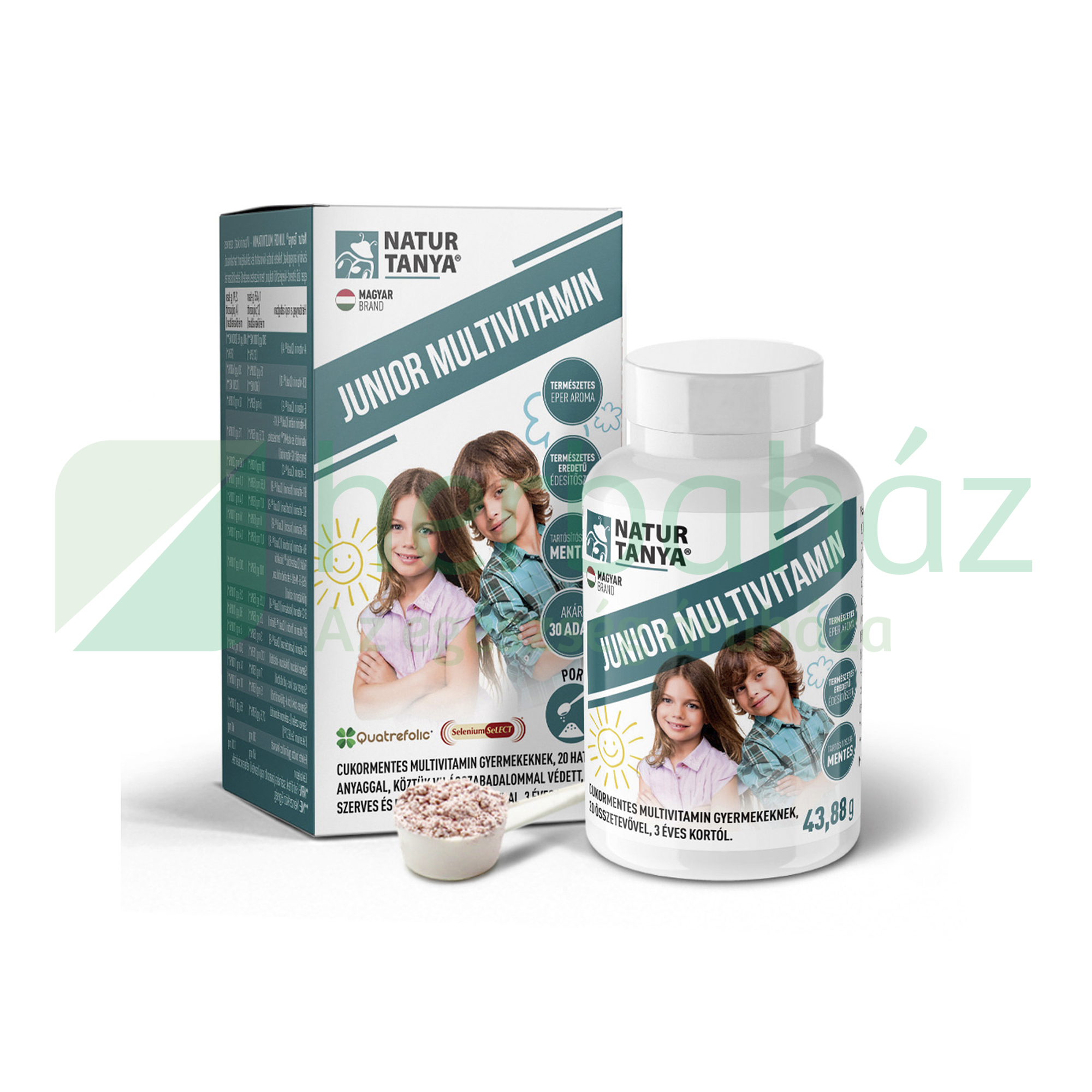 NATUR TANYA JUNIOR MULTIVITAMIN POR 3-12 ÉVES KORIG 44G