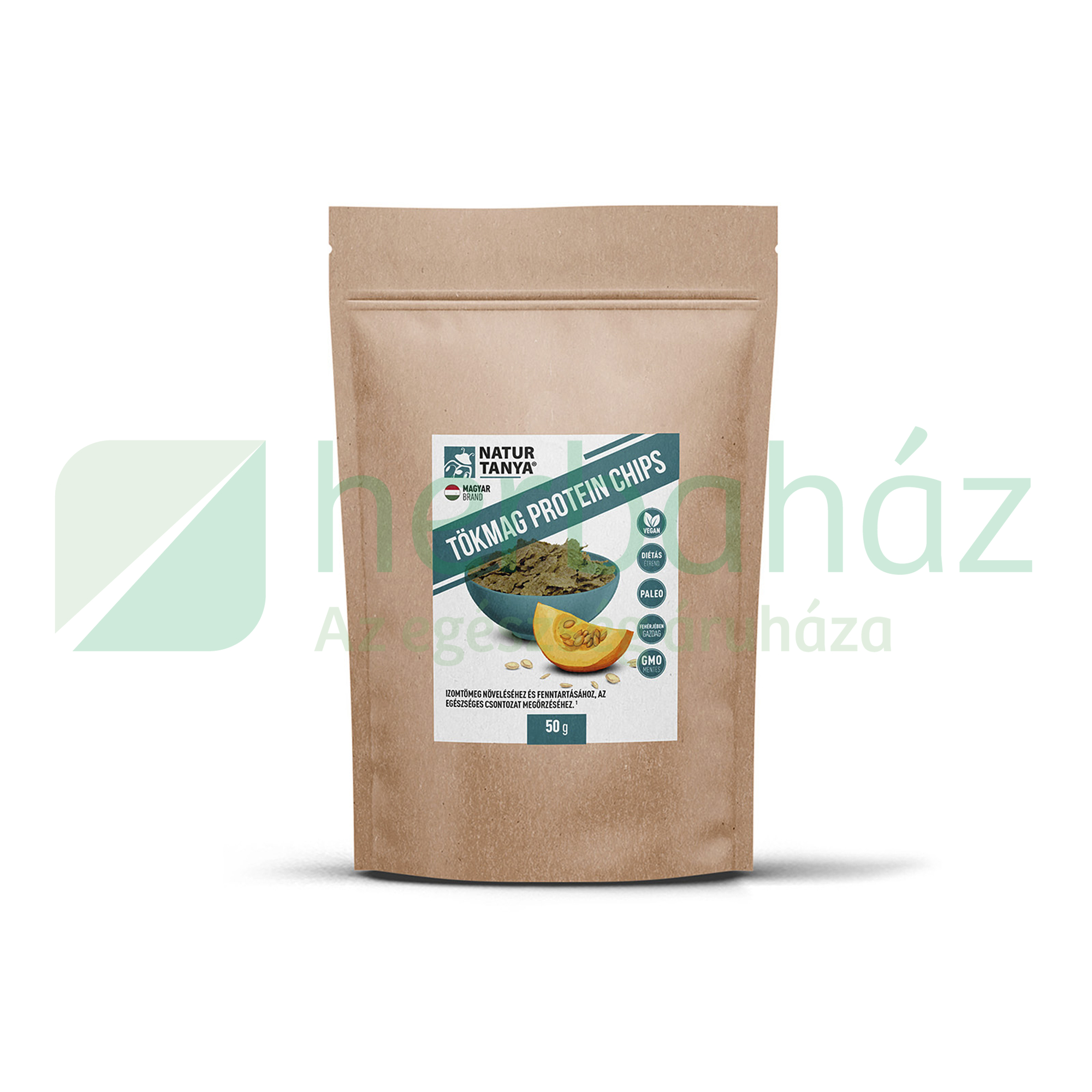 NATUR TANYA TÖKMAG PROTEIN CHIPS 50G
