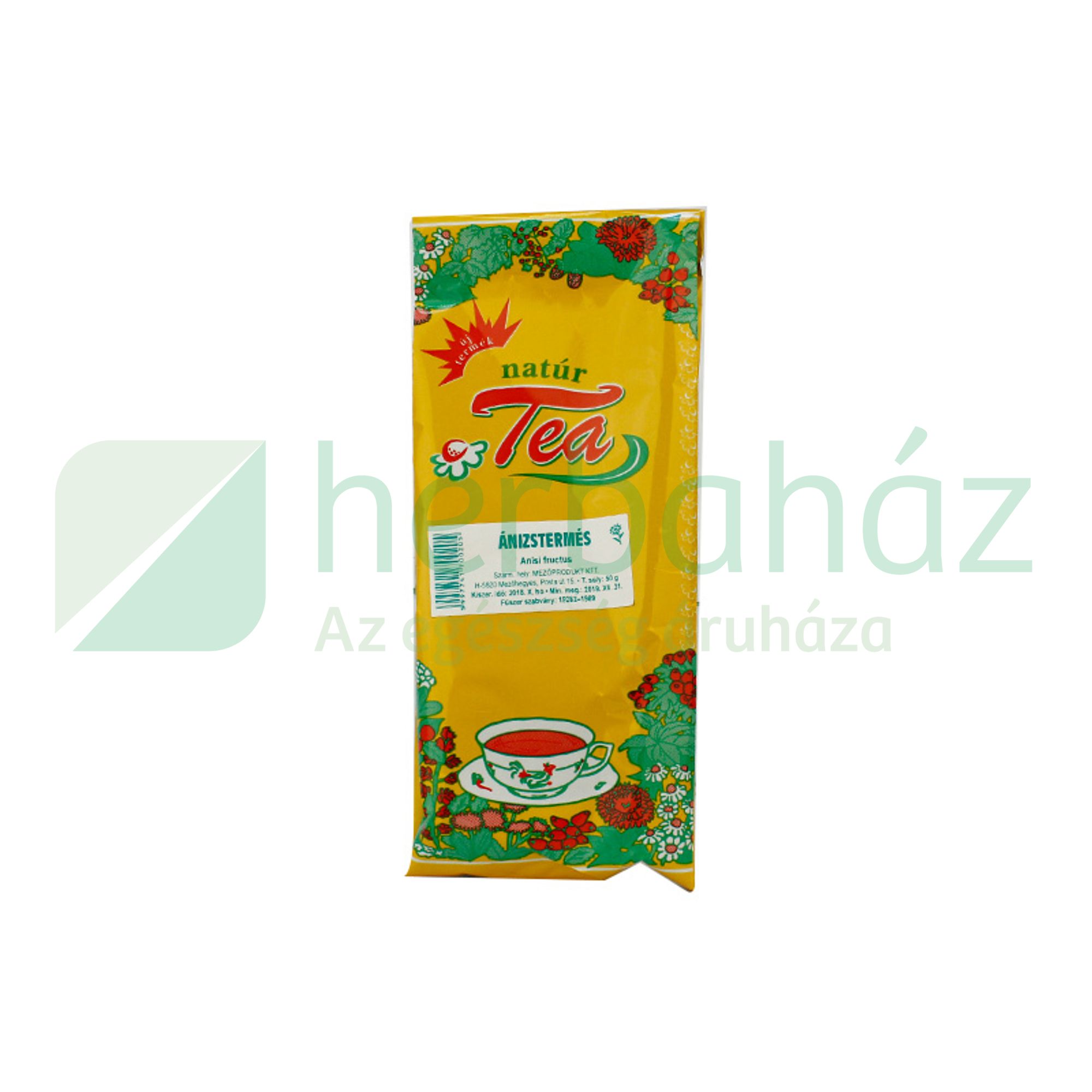 NATÚR TEA ÁNIZS TERMÉS 50G