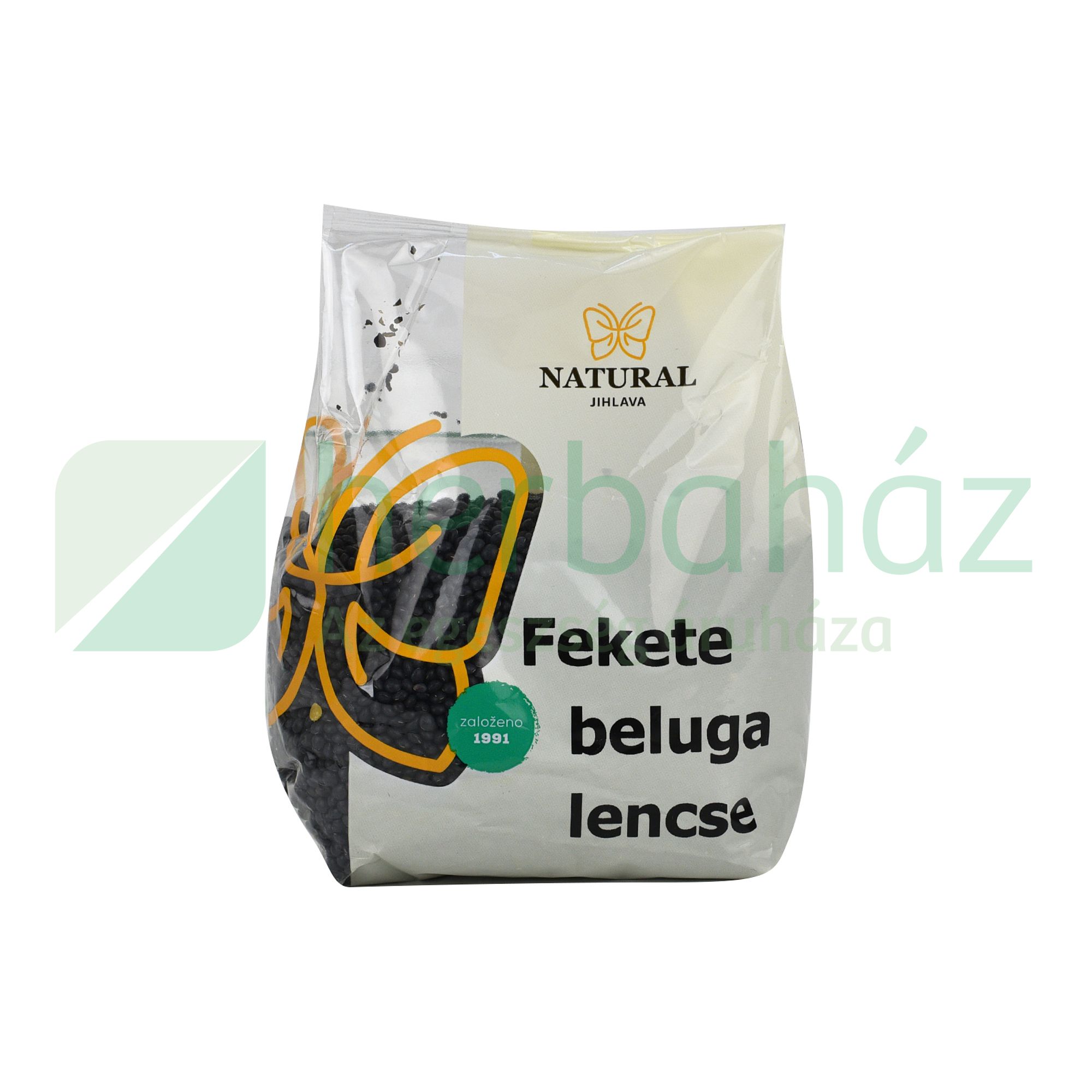 NATURA FEKETE BELUGA LENCSE 400G