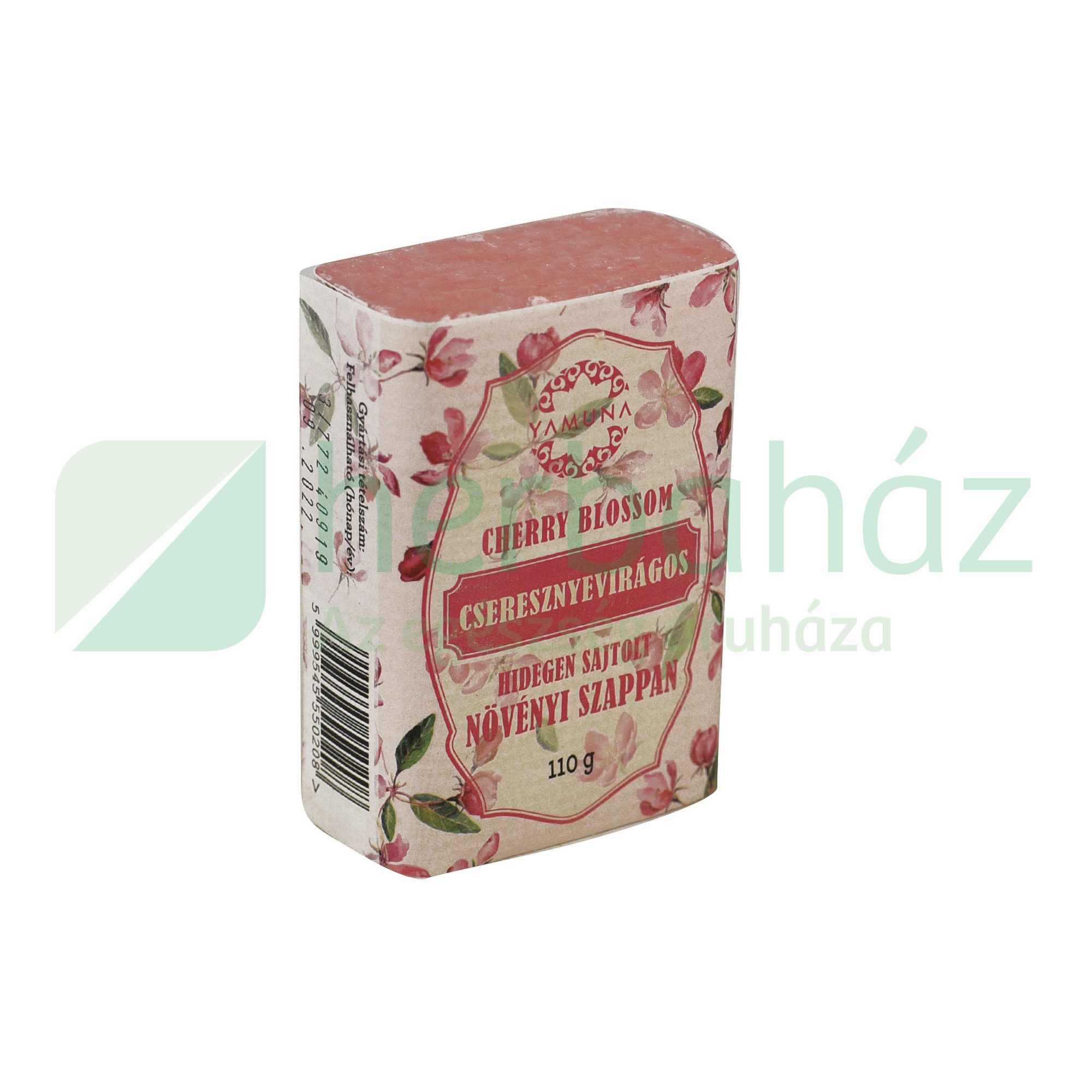 YAMUNA NATURAL CSERESZNYEVIRÁGOS SZAPPAN 110G