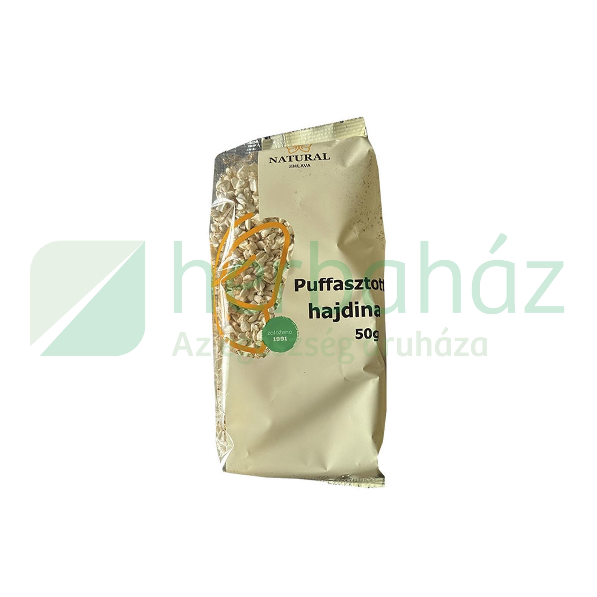 NATURAL PUFFASZTOTT HAJDINA 50G