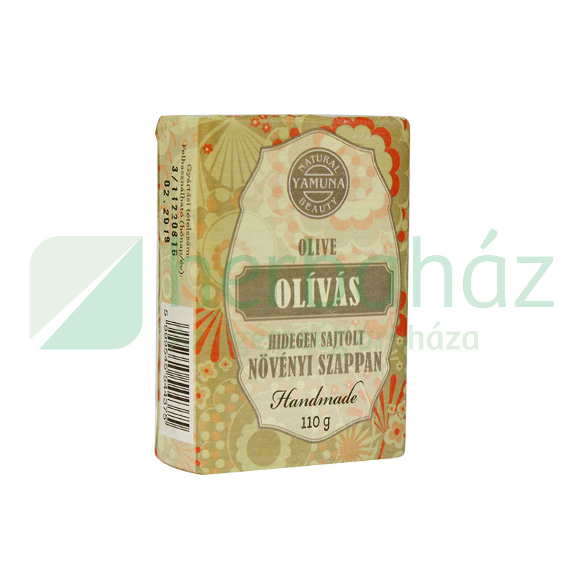 YAMUNA NATURAL SZAPPAN OLIVA 110G
