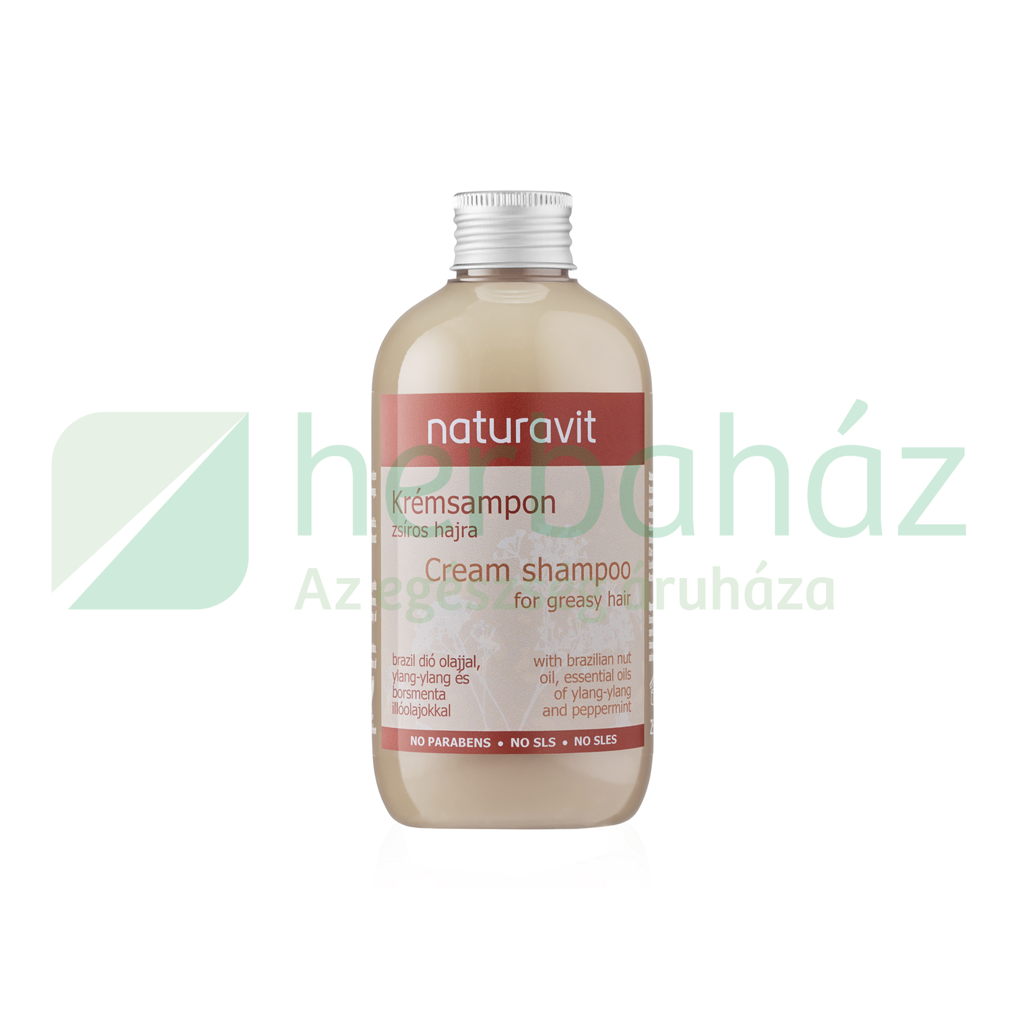 NATURAVIT KRÉMSAMPON ZSÍROS HAJRA 250ML