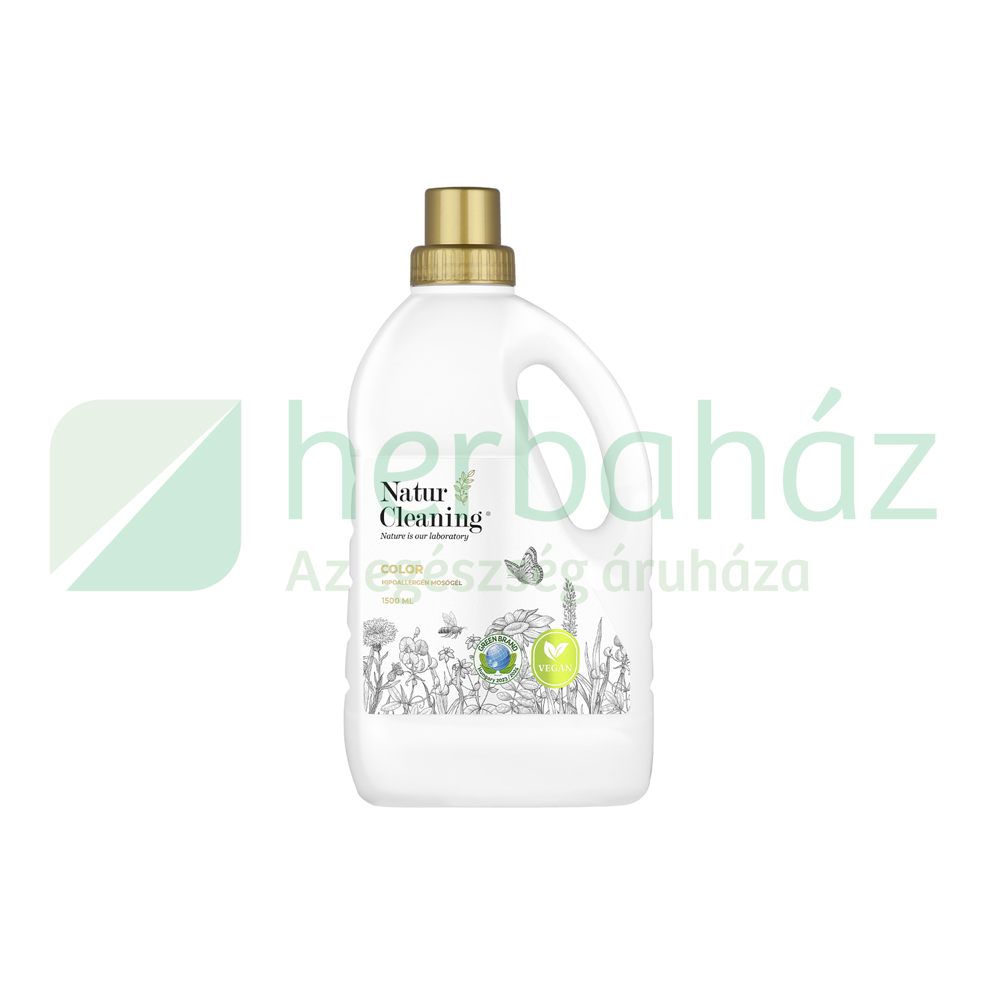 NATURCLEANING HIPOALLERGÉN MOSÓGÉL COLOR 1500ML