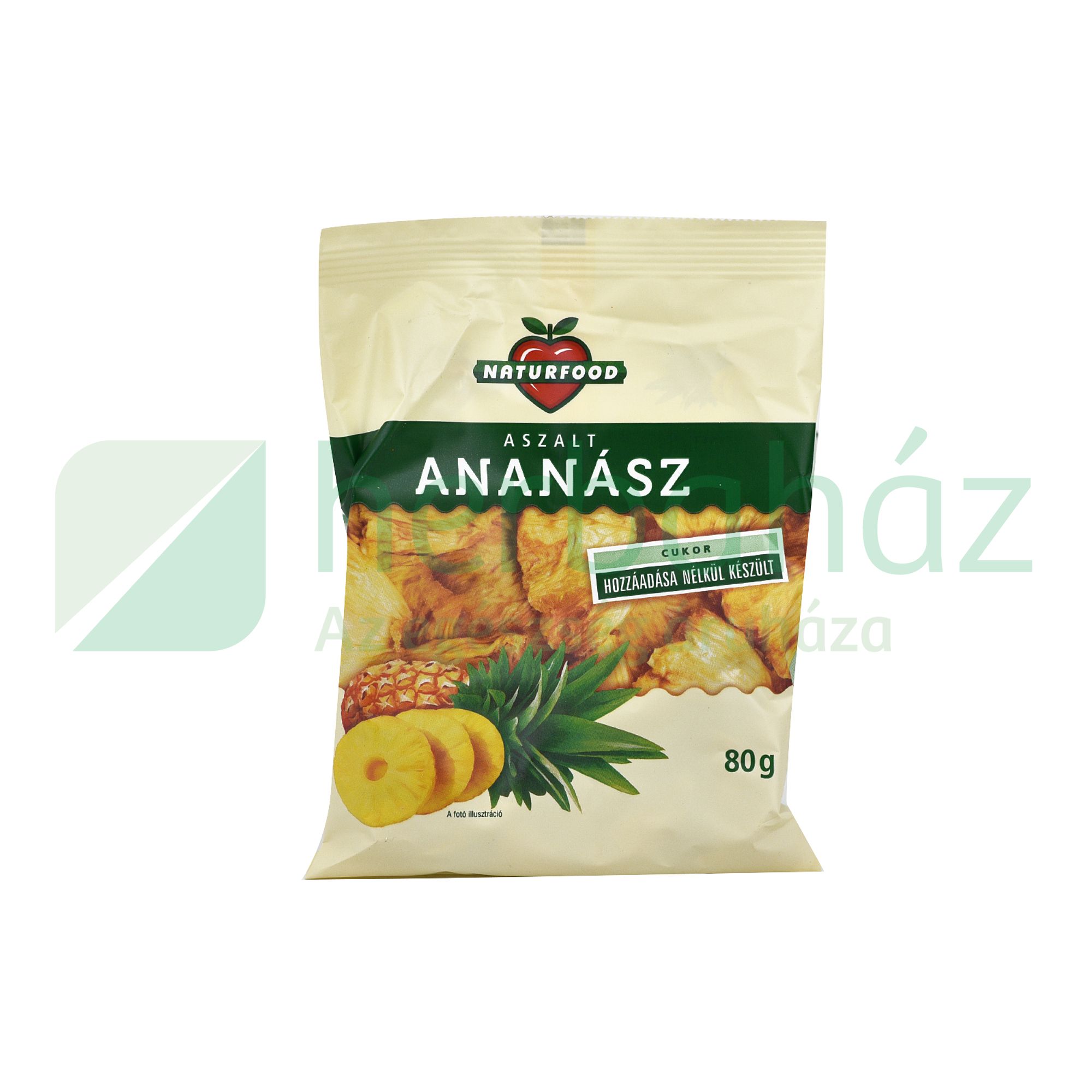 NATURFOOD ASZALT ANANÁSZ 80G