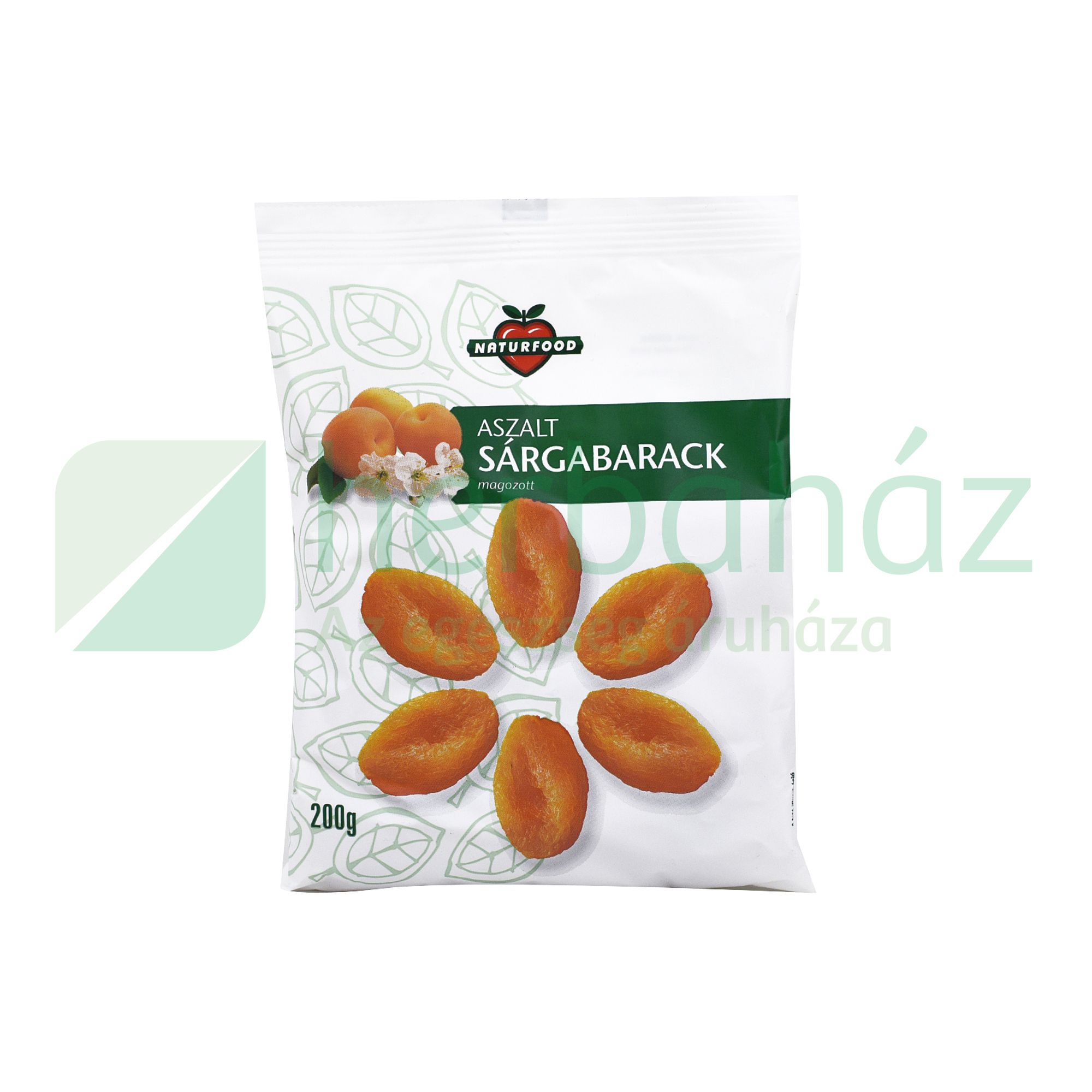 NATURFOOD ASZALT SÁRGABARACK 200G