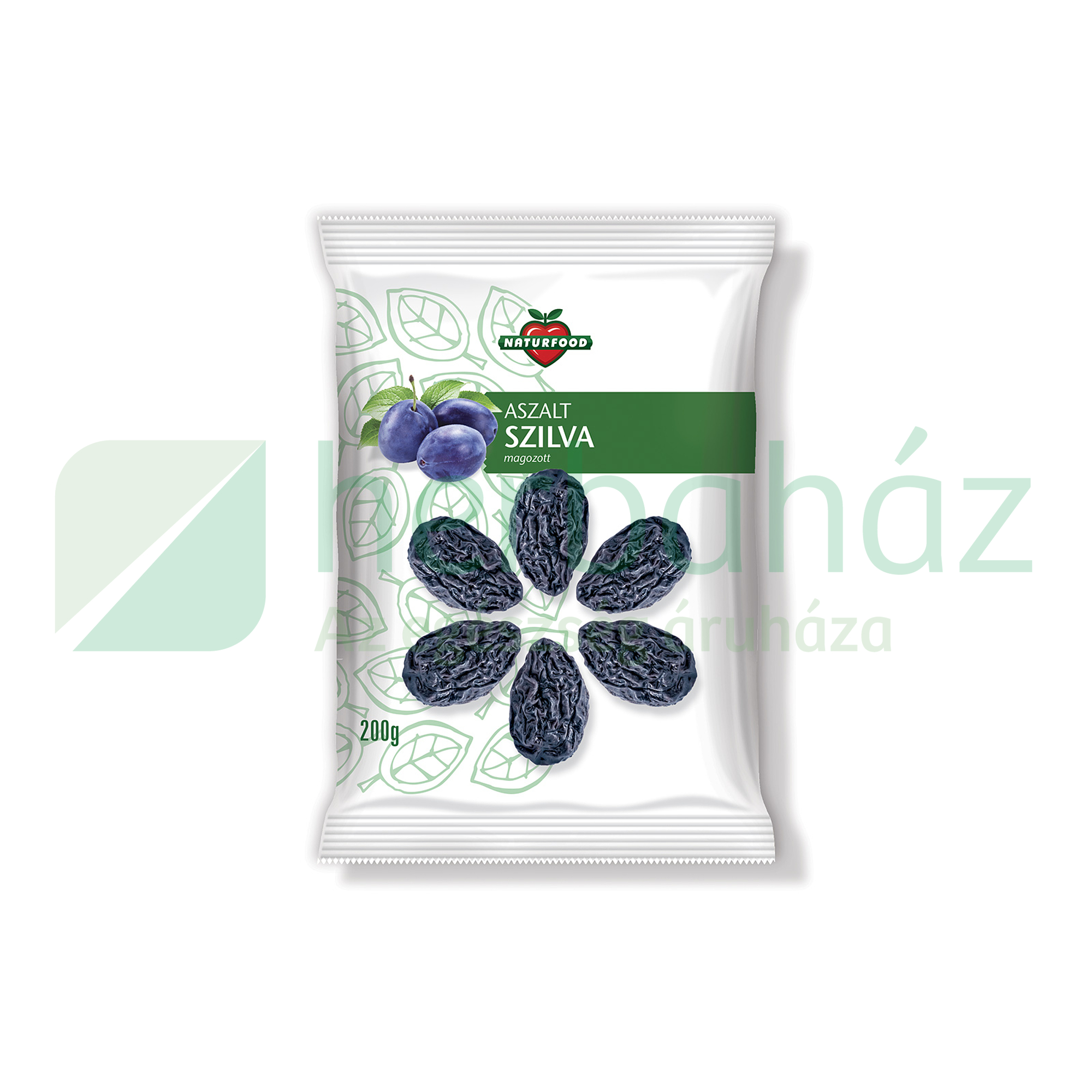 NATURFOOD ASZALT SZILVA 200G