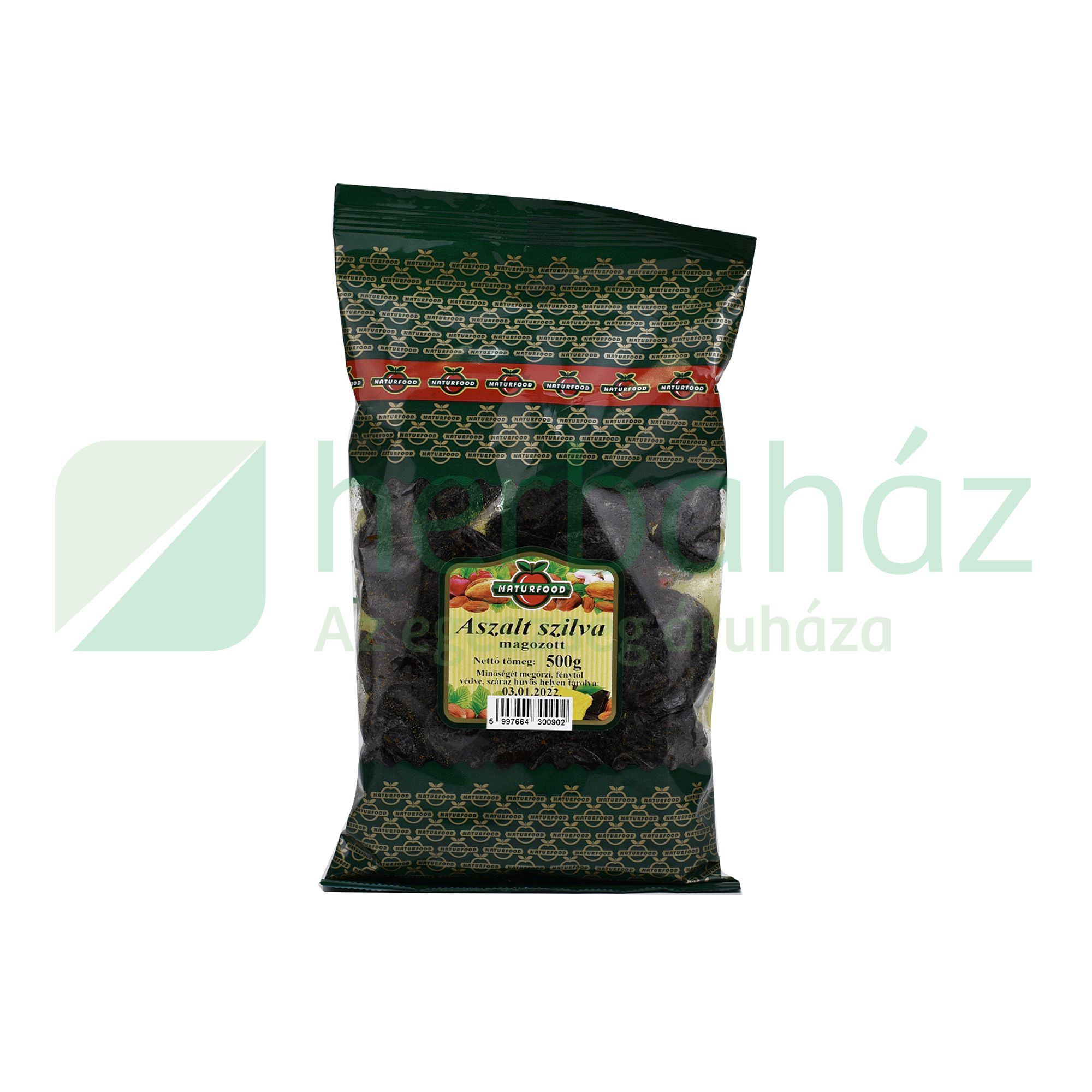 NATURFOOD ASZALT SZILVA MAGOZOTT 500G