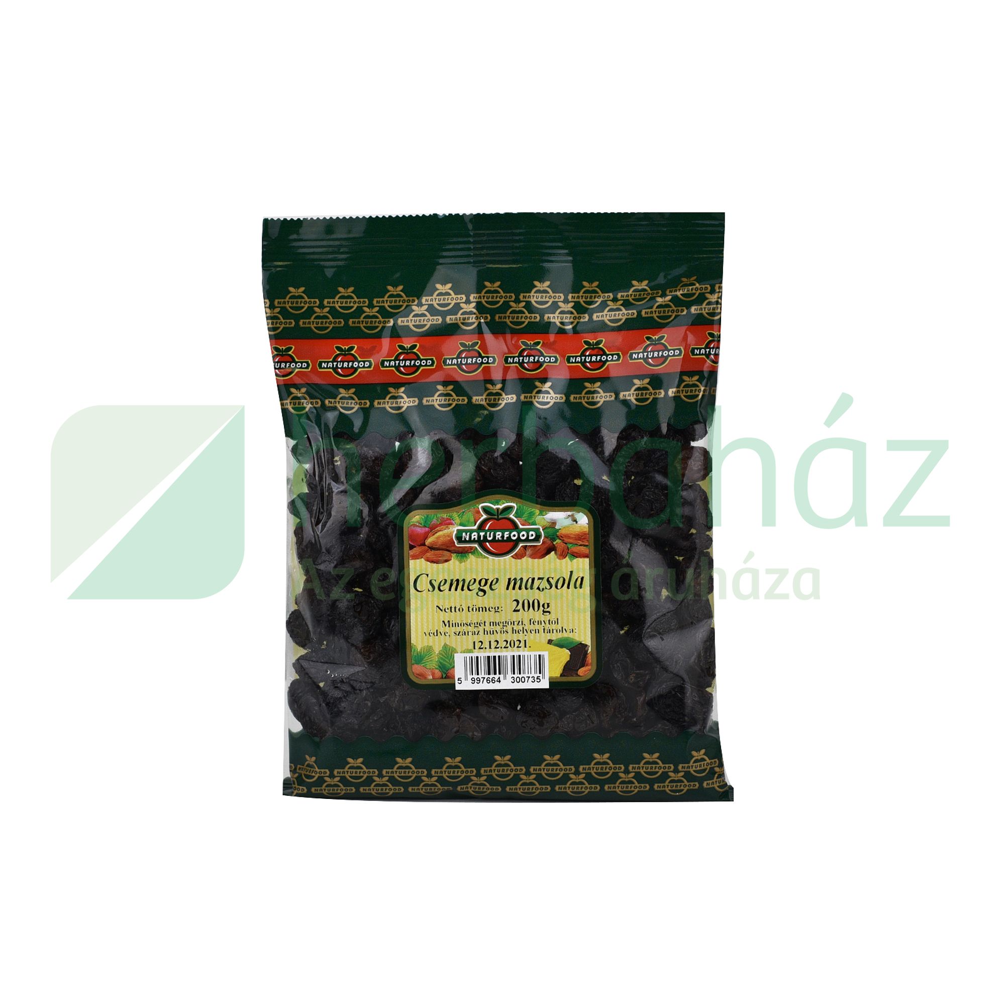 NATURFOOD CSEMEGE MAZSOLA 200G