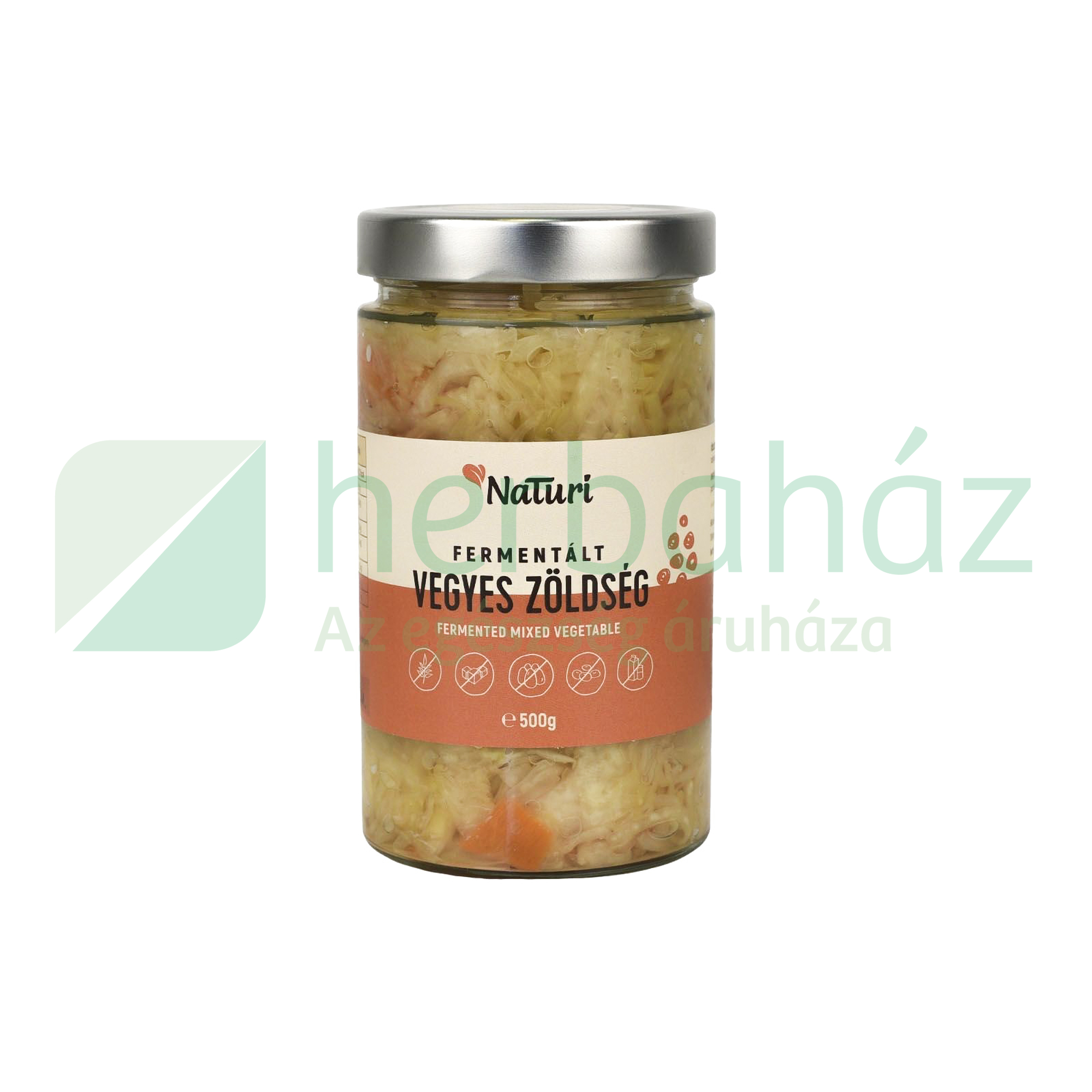 NATURI FERMENTÁLT VEGYES ZÖLDSÉG 500G [H]