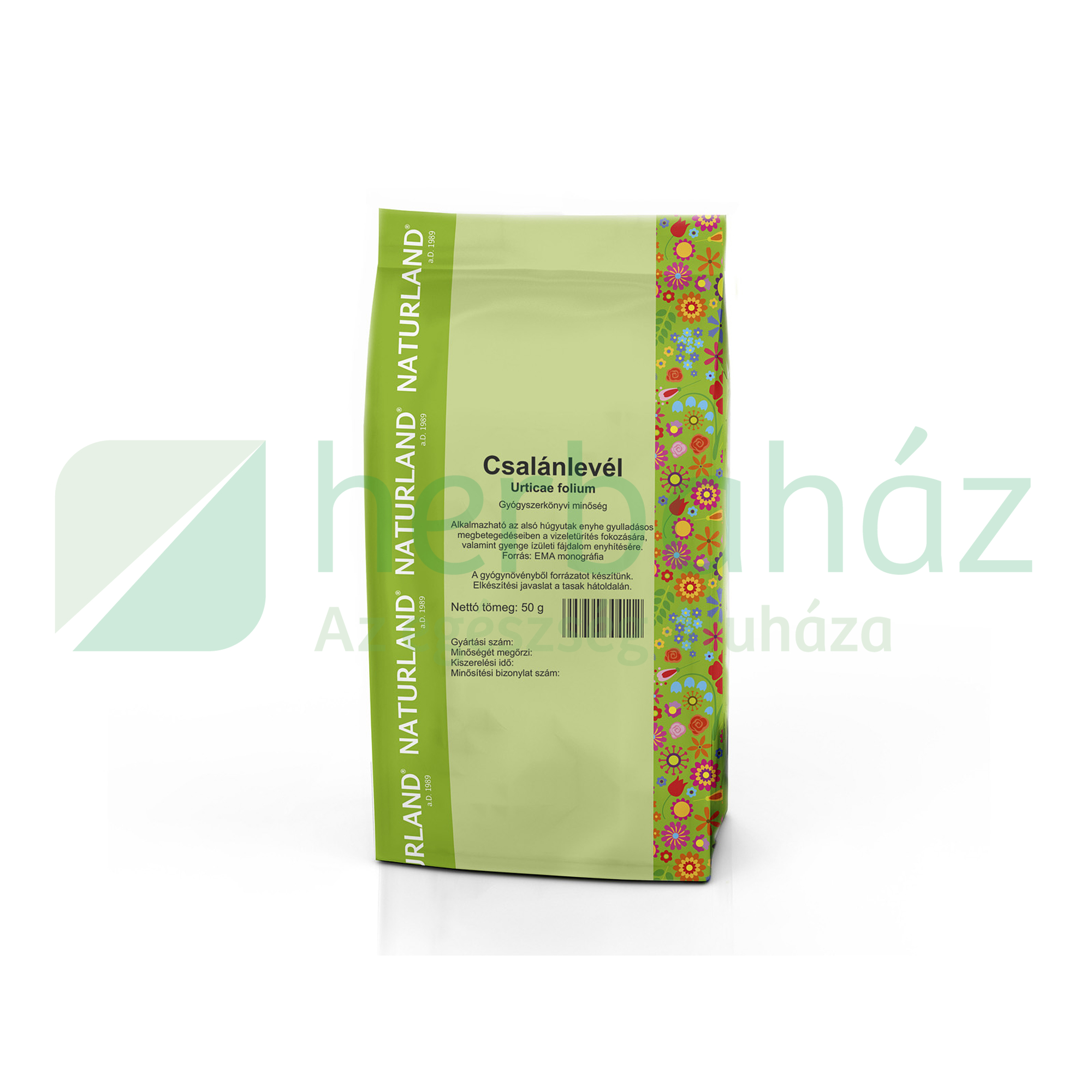 NATURLAND CSALÁNLEVÉL TEA 50G