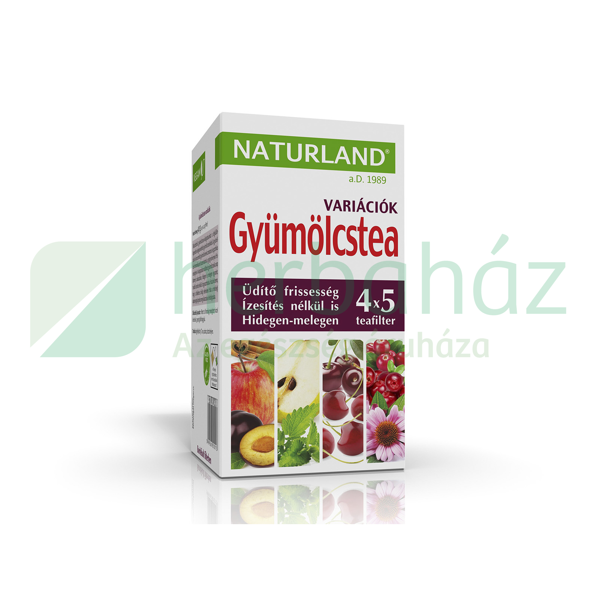 NATURLAND GYÜMÖLCSTEA VARIÁCIÓK FILTERES 20DB