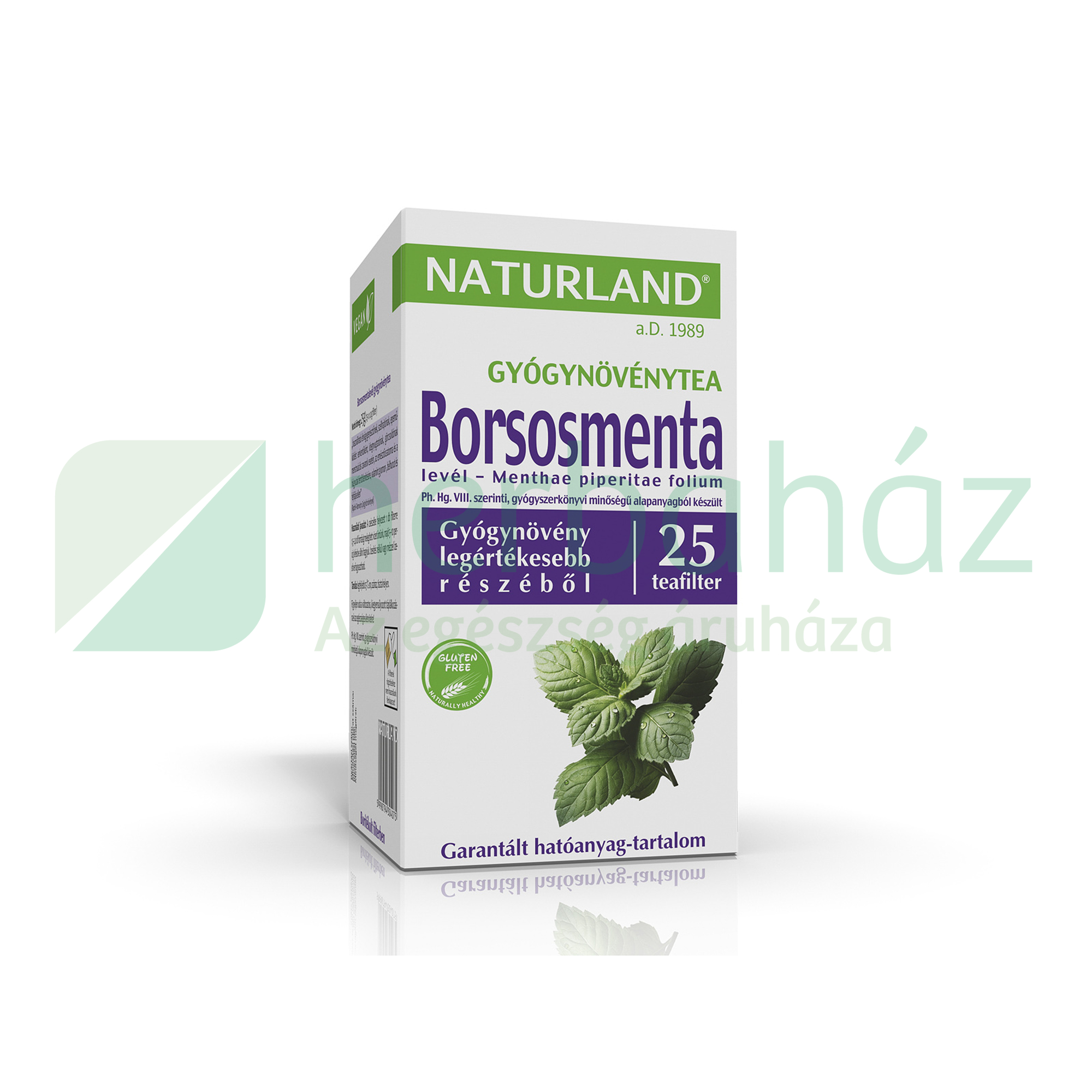 NATURLAND TEA BORSMENTA FILTERES 25DB