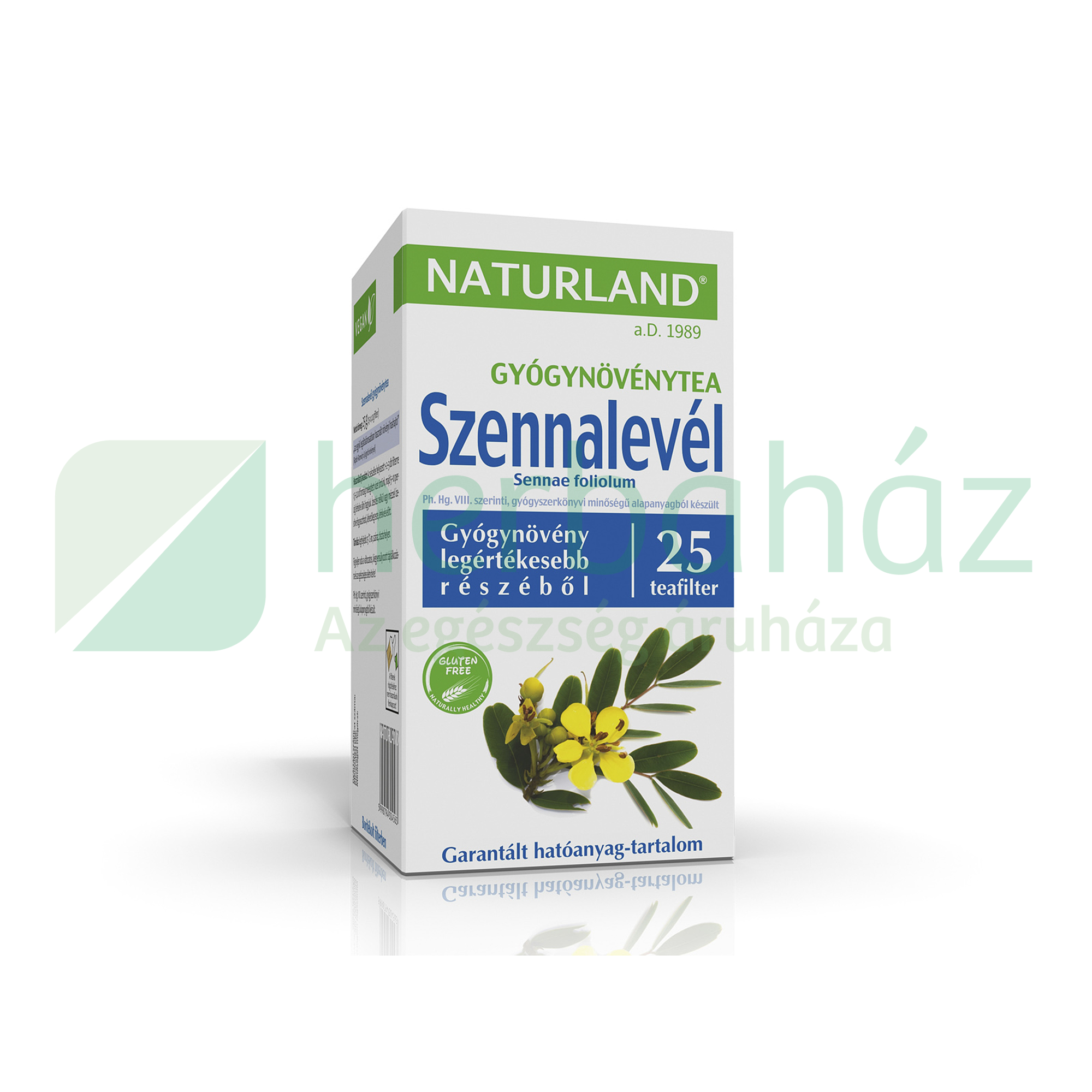 NATURLAND TEA SZENNALEVÉL FILTERES 25DB