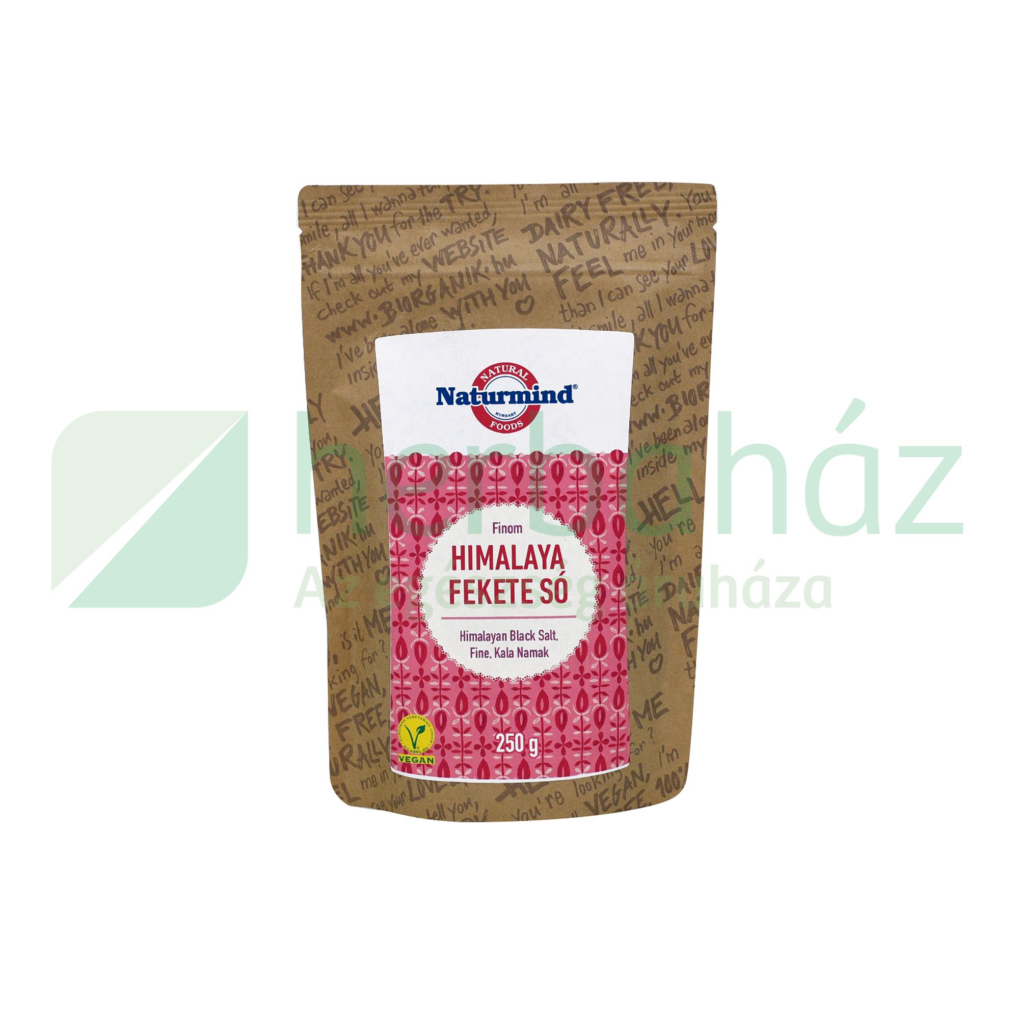 NATURMIND HIMALAYA FEKETE SÓ FINOM 250G