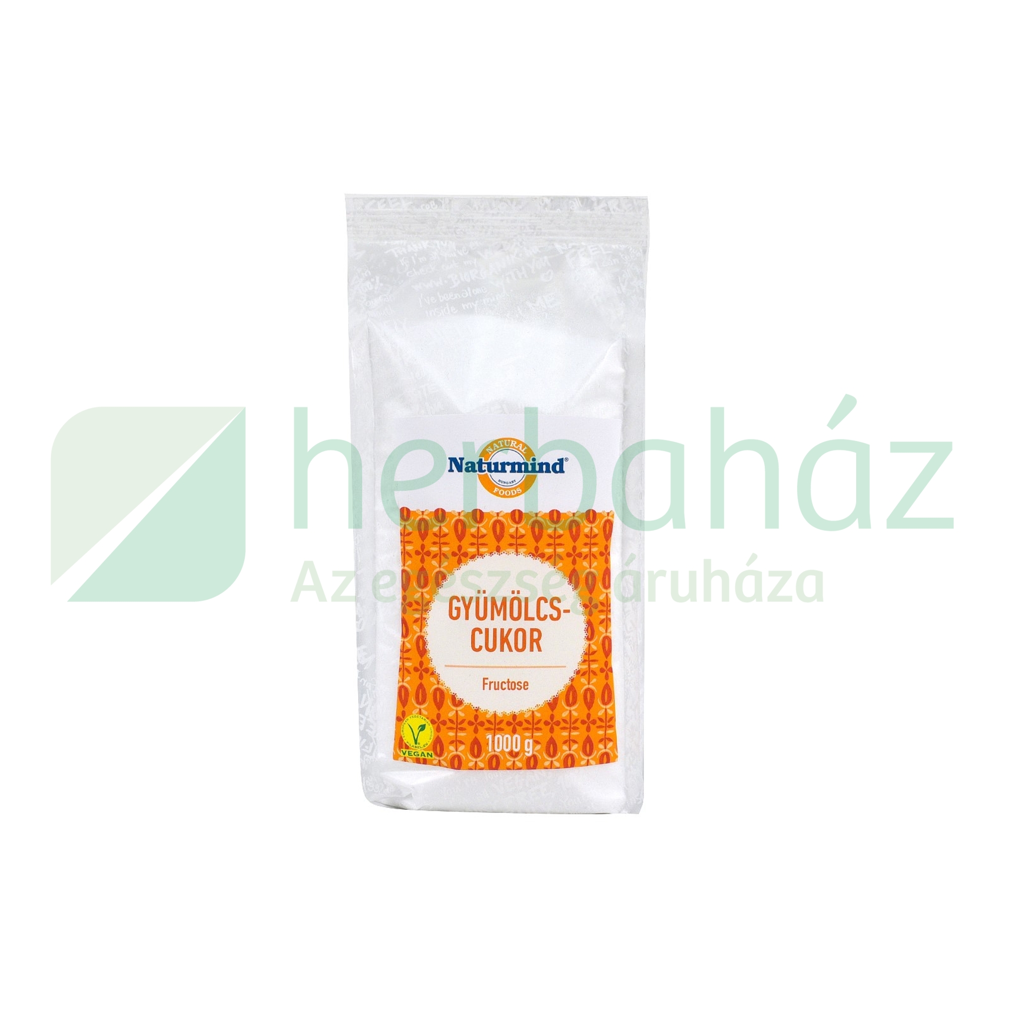 NATURMIND NATÚR GYÜMÖLCSCUKOR (FRUKTÓZ) 1000G