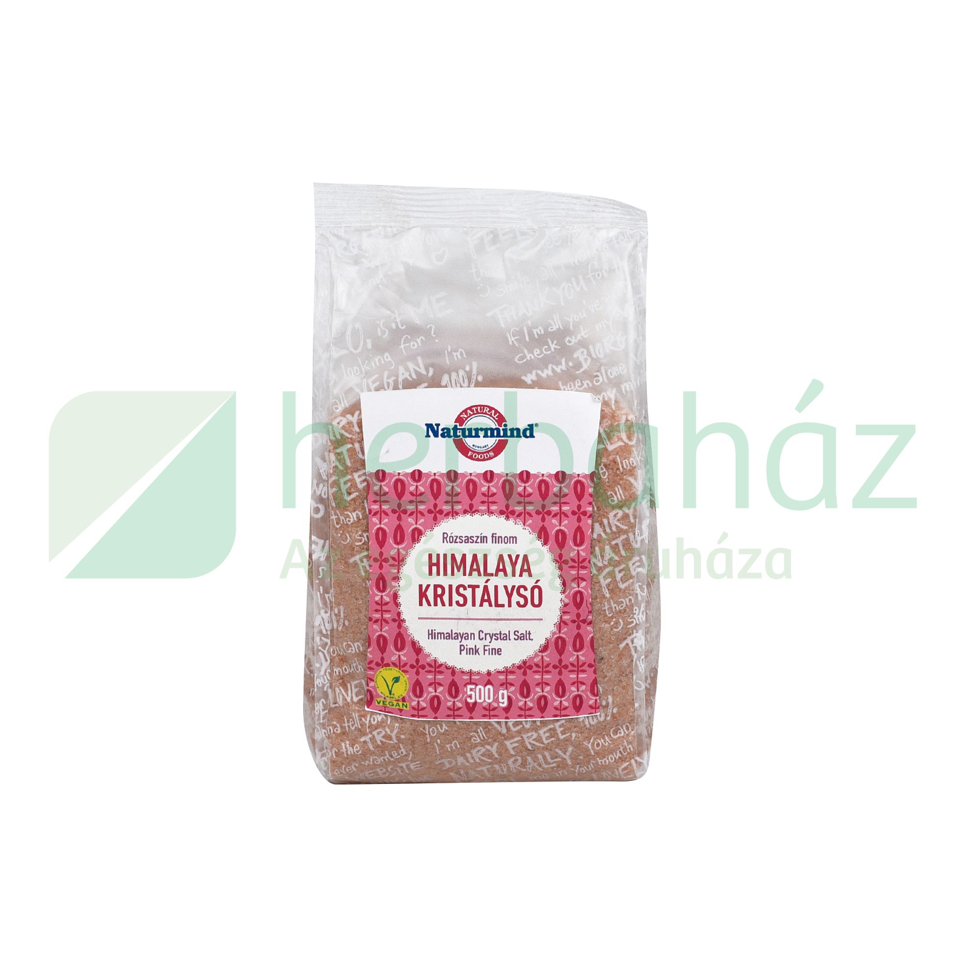 NATURMIND NATÚR HIMALAYA SÓ FINOM RÓZSASZÍN 500G