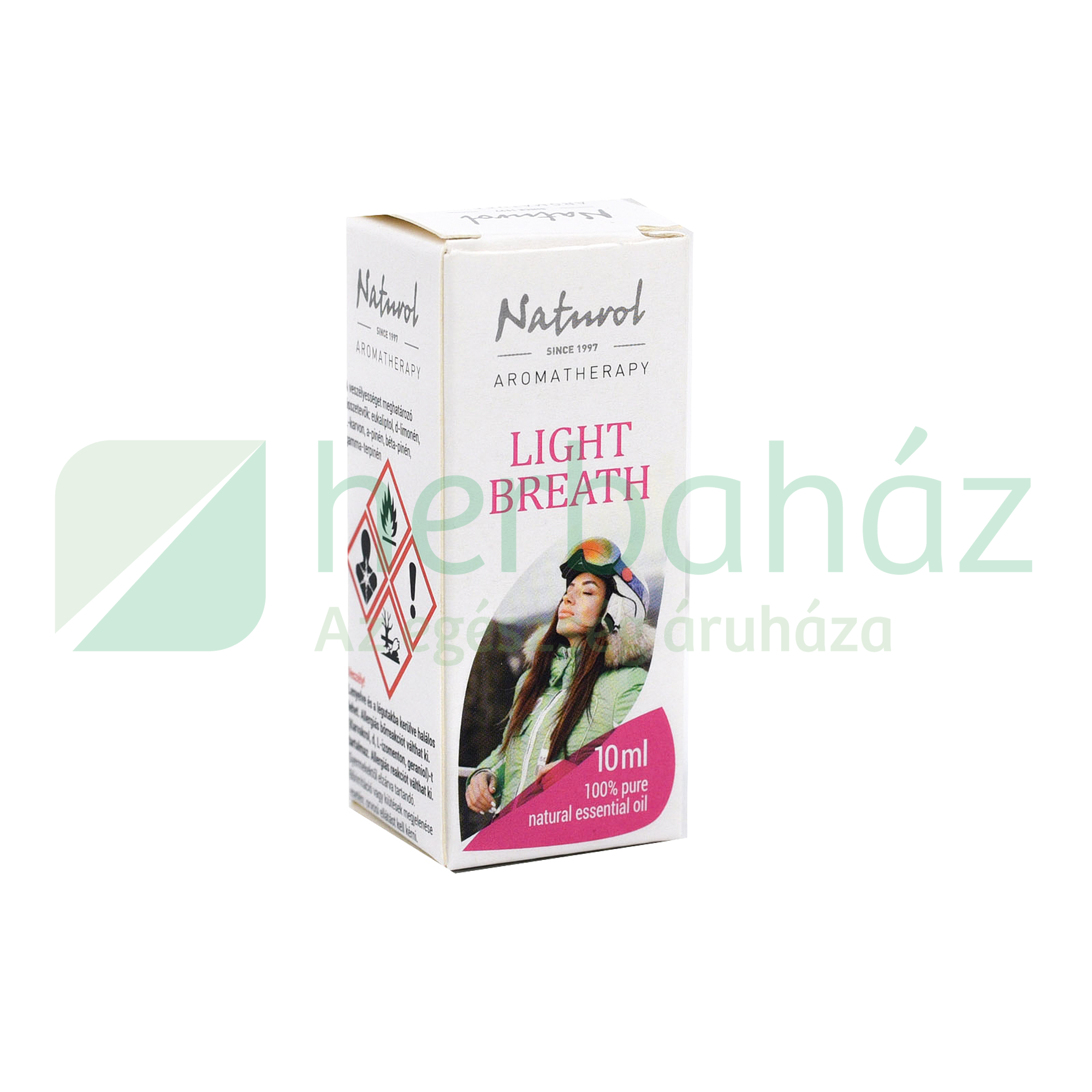 NATUROL KÖNNYED LÉLEGZET ILLÓOLAJ 10ML