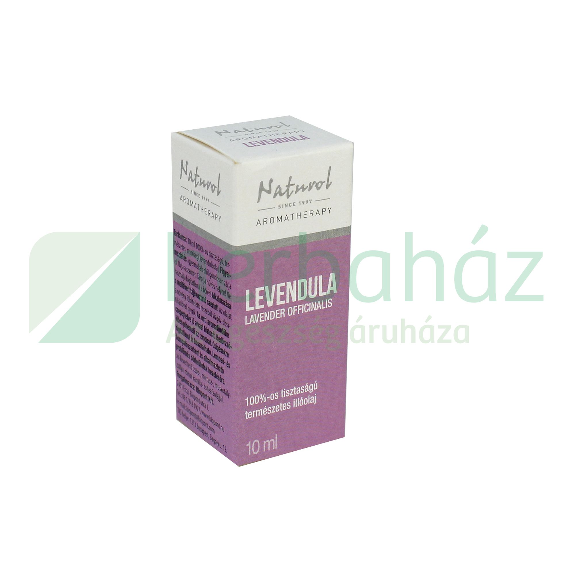 NATUROL LEVENDULA ILLÓOLAJ 10ML