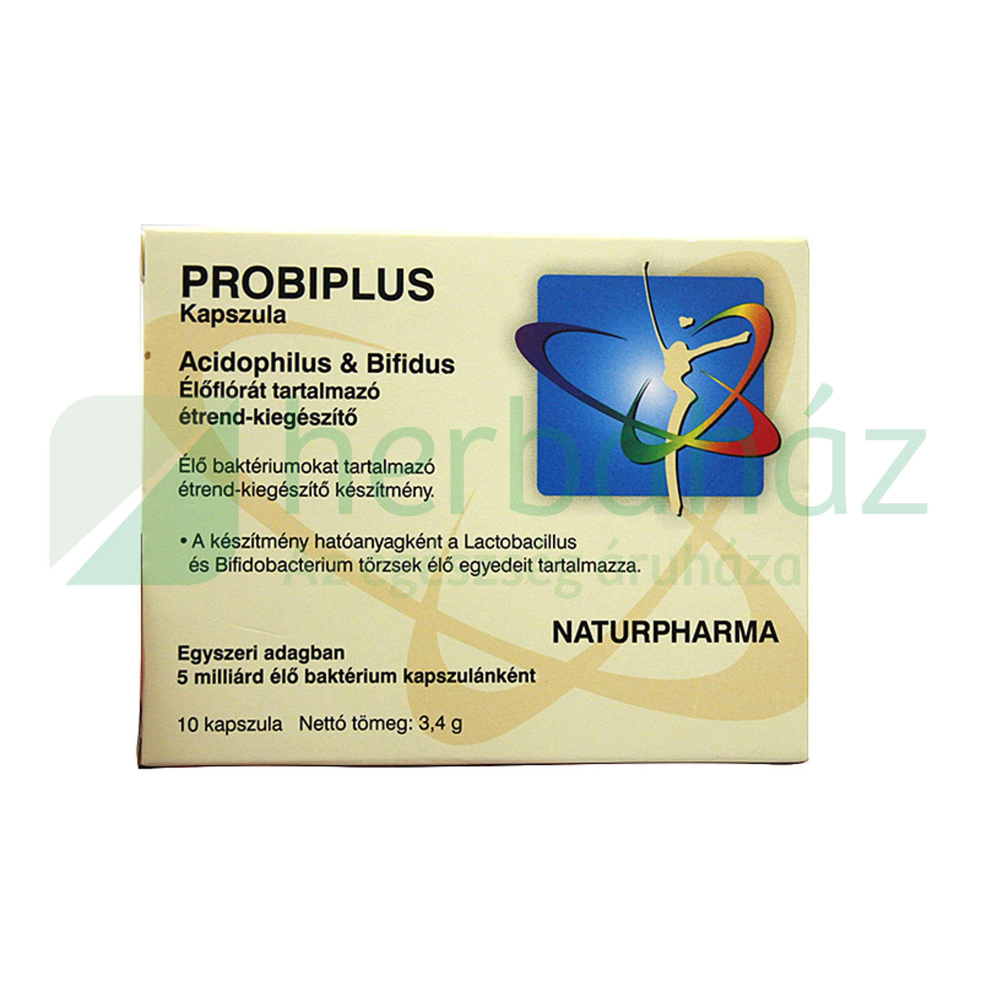 NATURPHARMA PROBIPLUS KAPSZULA 10DB