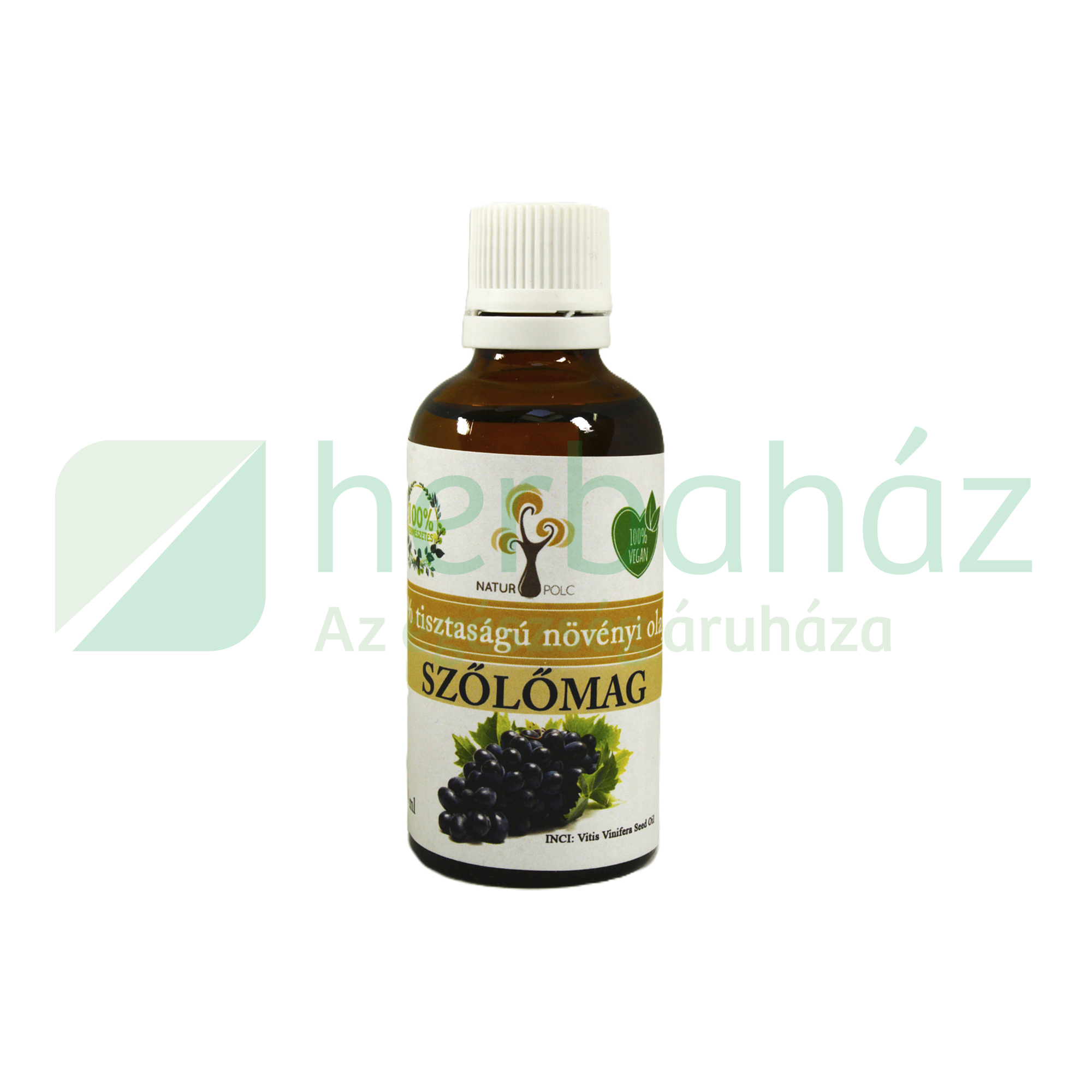 NATURPOLC 100% TISZTASÁGÚ SZŐLŐMAG OLAJ 50ML