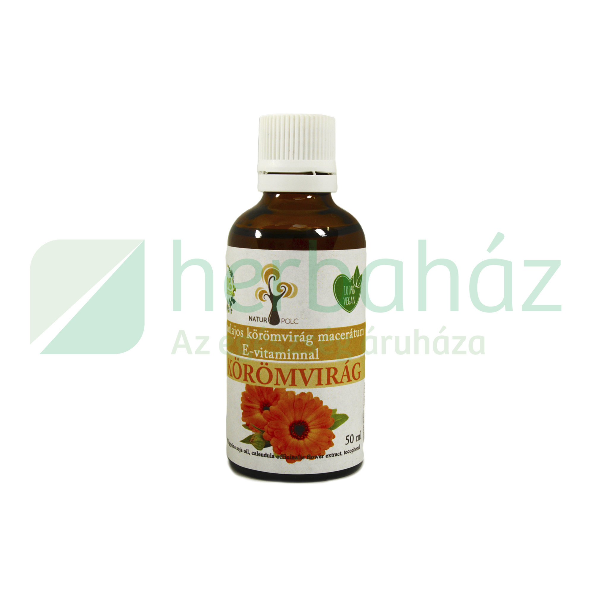 NATURPOLC SZÓJAOLAJOS KÖRÖMVIRÁG OLAJ E-VITAMINNAL 50ML