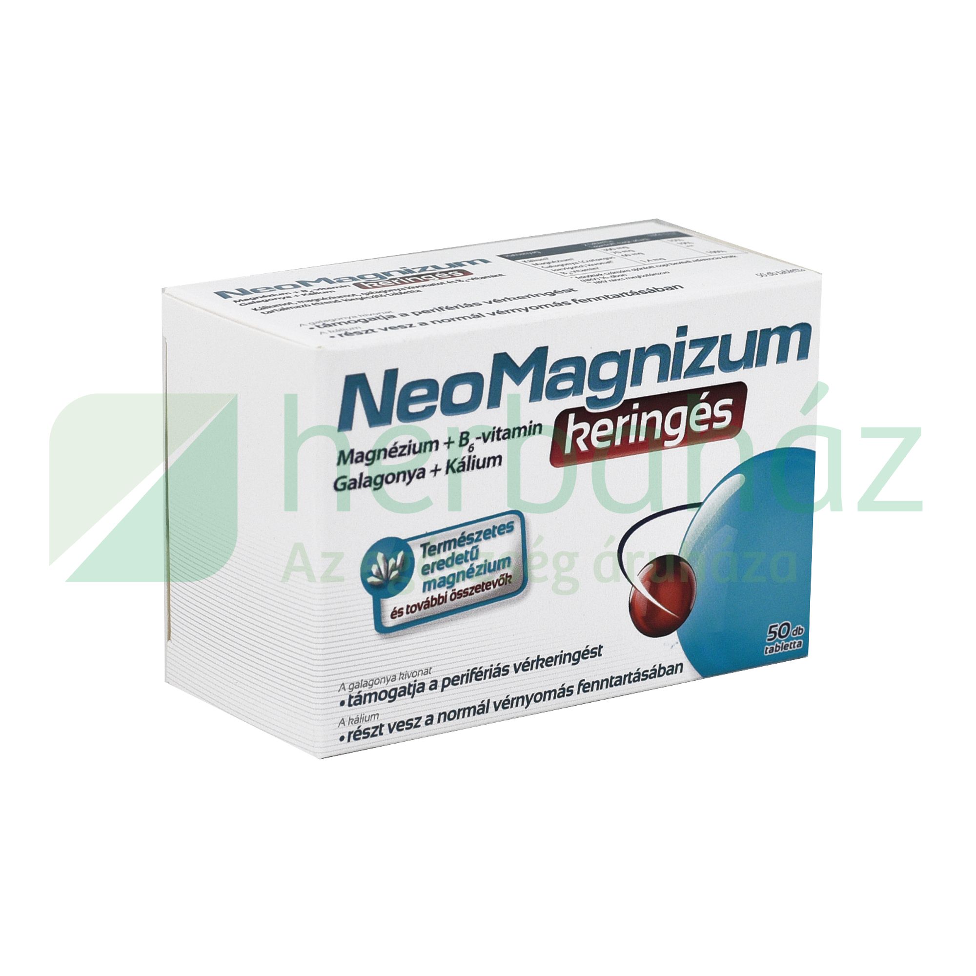 NEOMAGNIZUM KERINGÉS TABLETTA 50DB