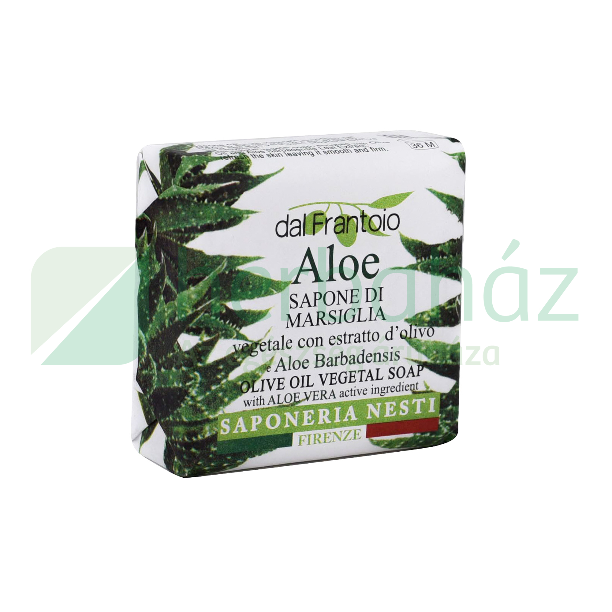 NESTI SAPONERIA DAL FRANTOIO ALOE SOAP - ALOE SZAPPAN 1DB